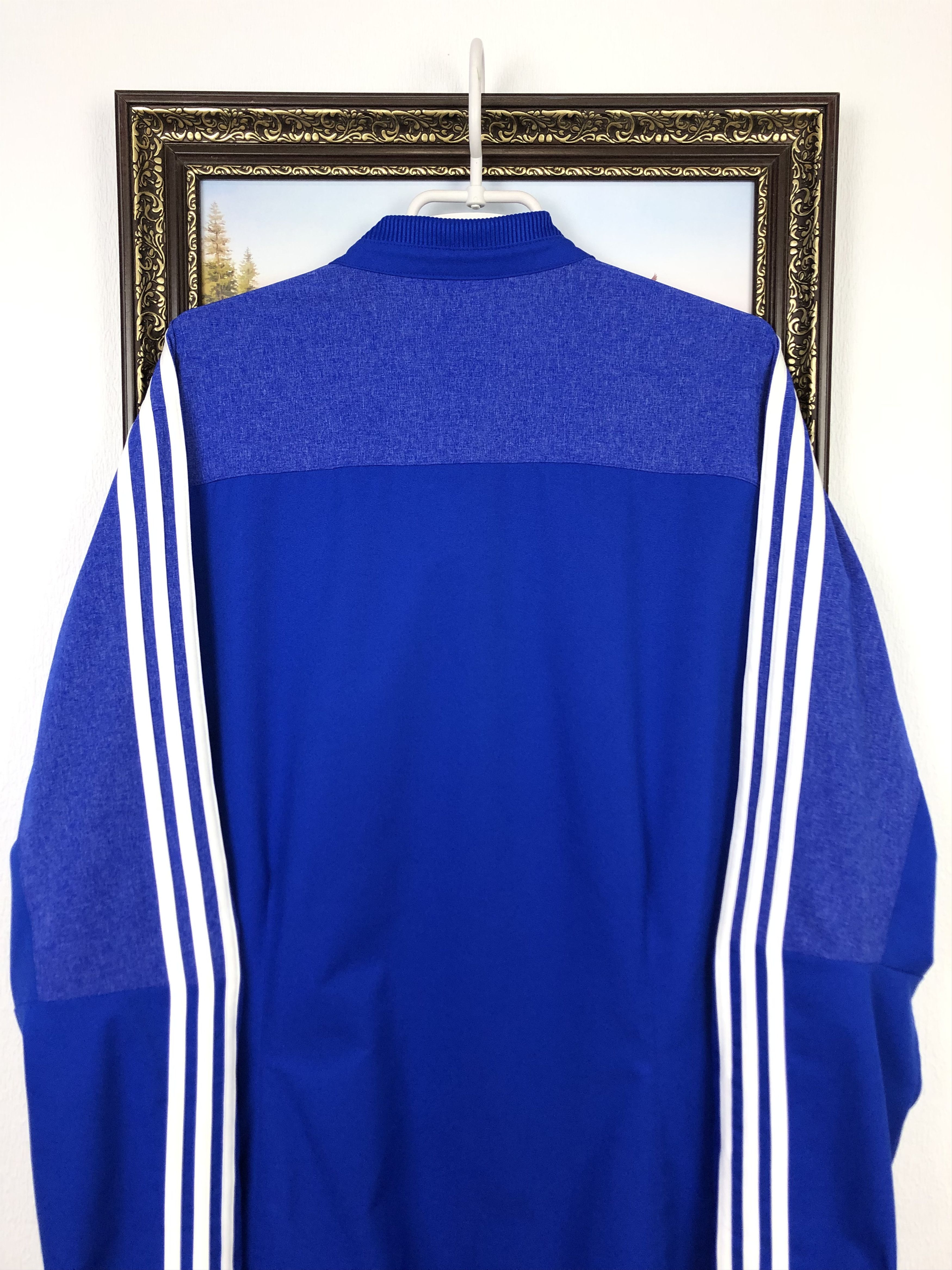 Adidas Adidas Real Madrid Football Jacket Soccer Track Top Rare Size US XL / EU 56 / 4 - 8 Thumbnail