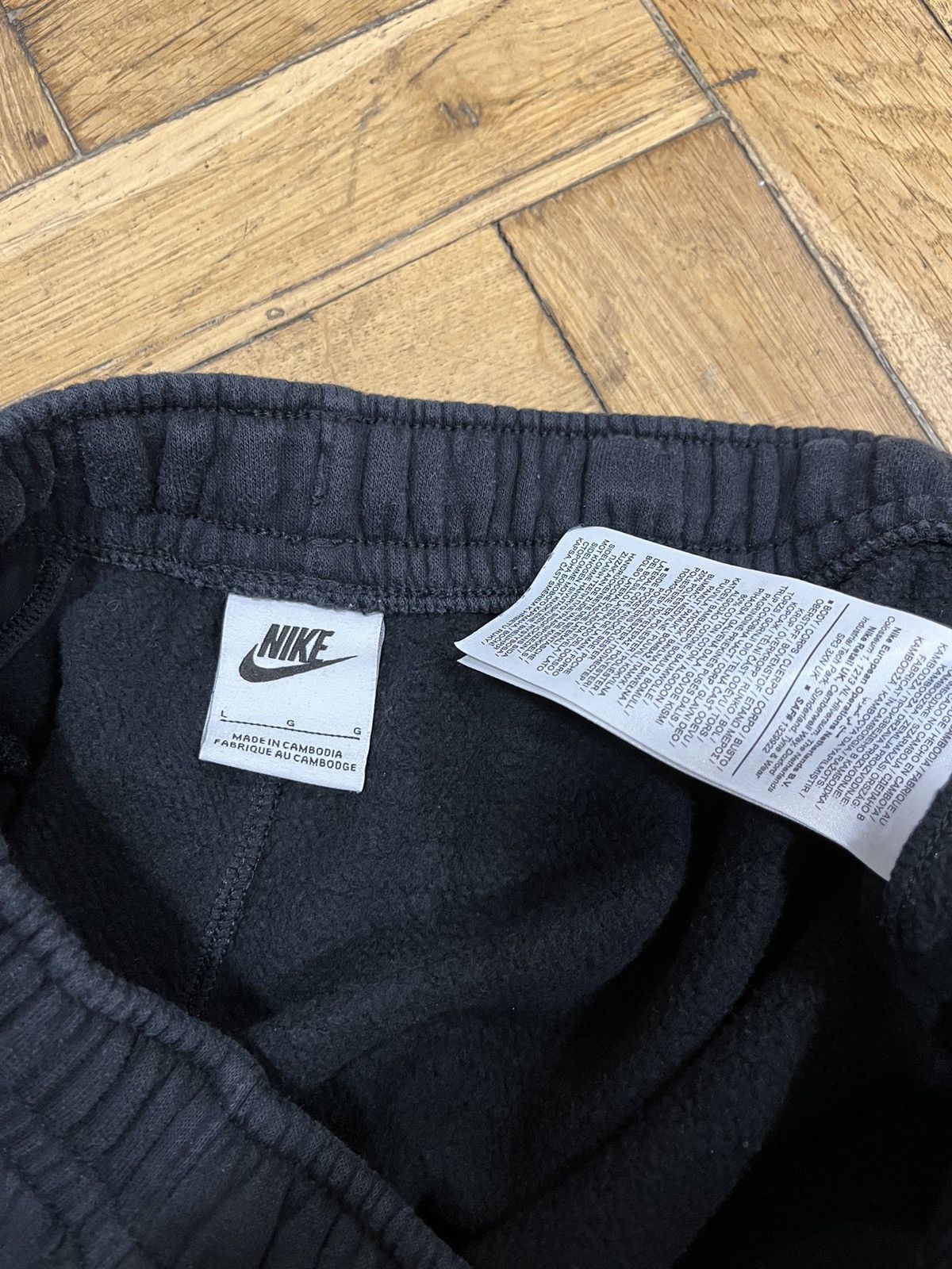 Nike × Vintage Vintage Nike Baggy Sweatpants Mini Logo Track Pants Y2K USA Size US 34 / EU 50 - 5 Thumbnail