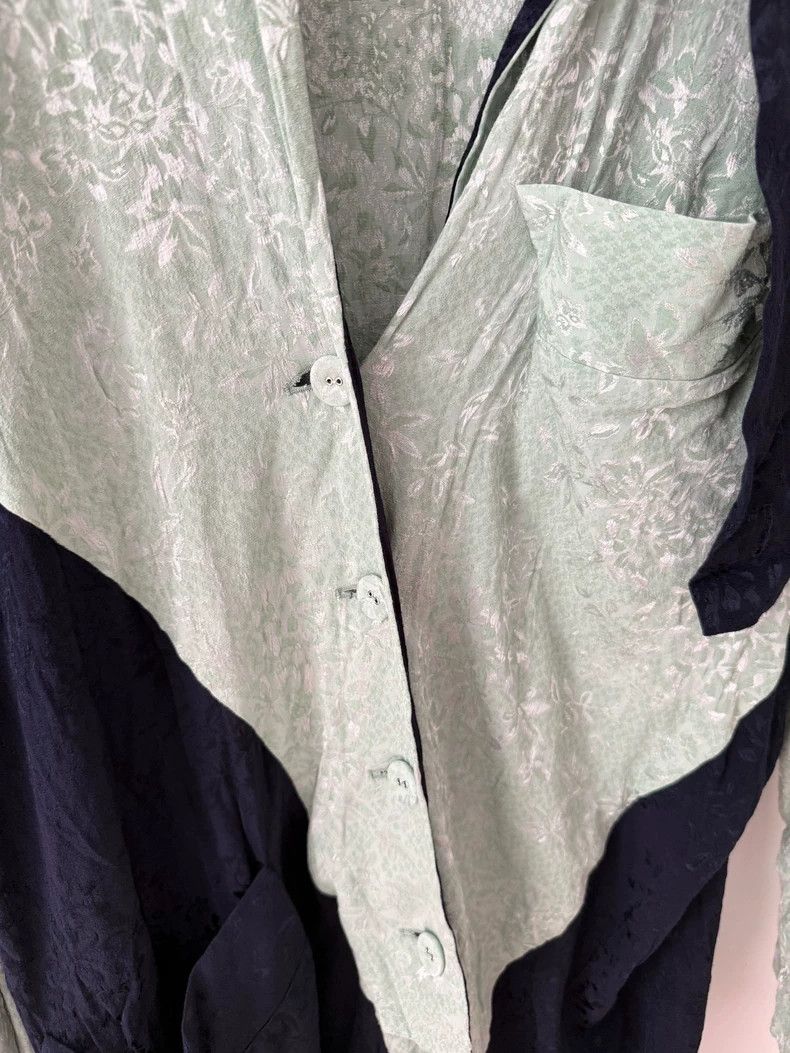 Vivienne Westwood Vivienne Westwood Blue and green color collision, deconstr Size S / US 4 / IT 40 - 7 Thumbnail