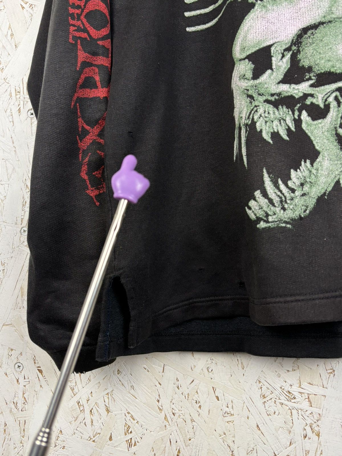 Band Tees Vintage The Exploited Beat The Bastards Punk Band Hoodie Size US L / EU 52-54 / 3 - 5 Thumbnail