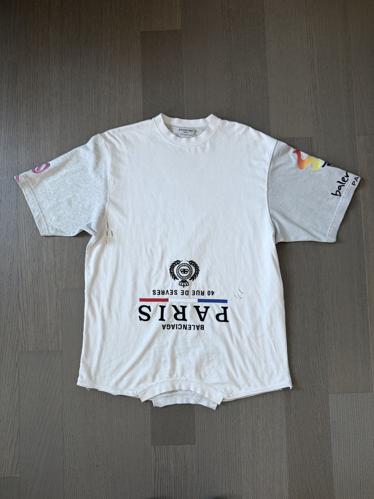 Balenciaga Upside Down T-Shirt