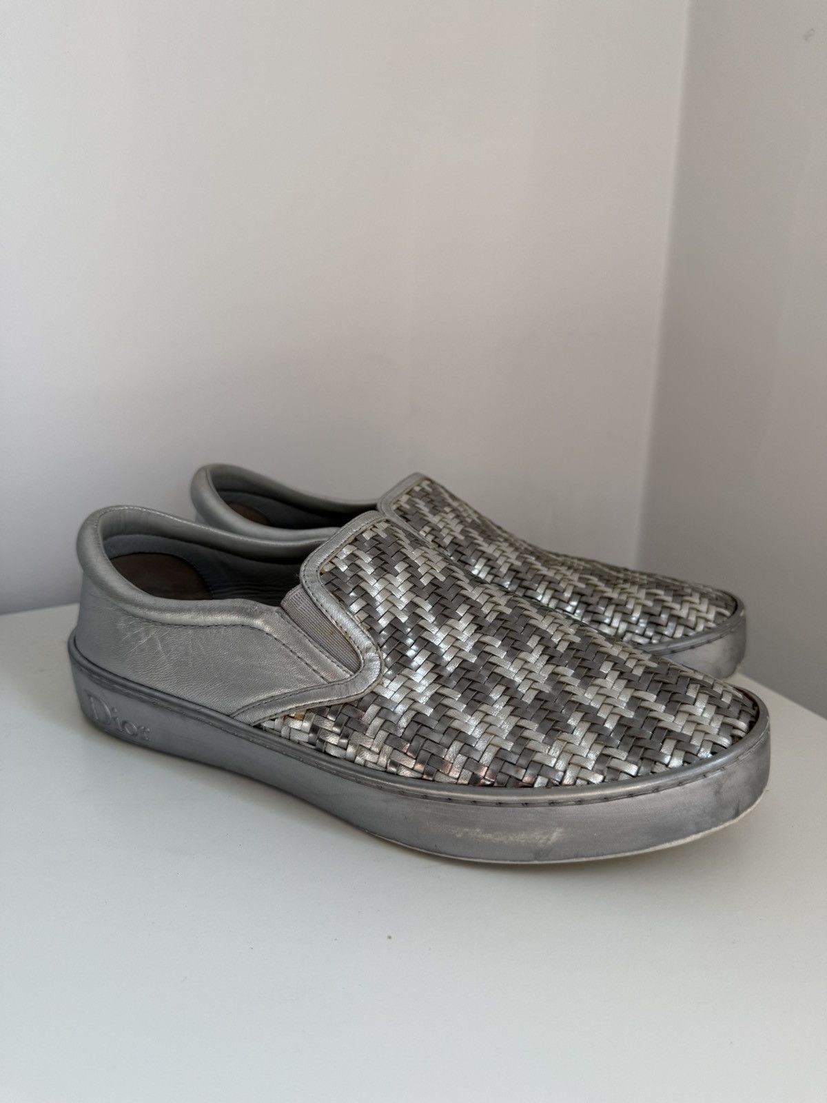 Dior Dior Slip-On Sneakers box logo Size US 6.5 / EU 39-40 - 1 Thumbnail