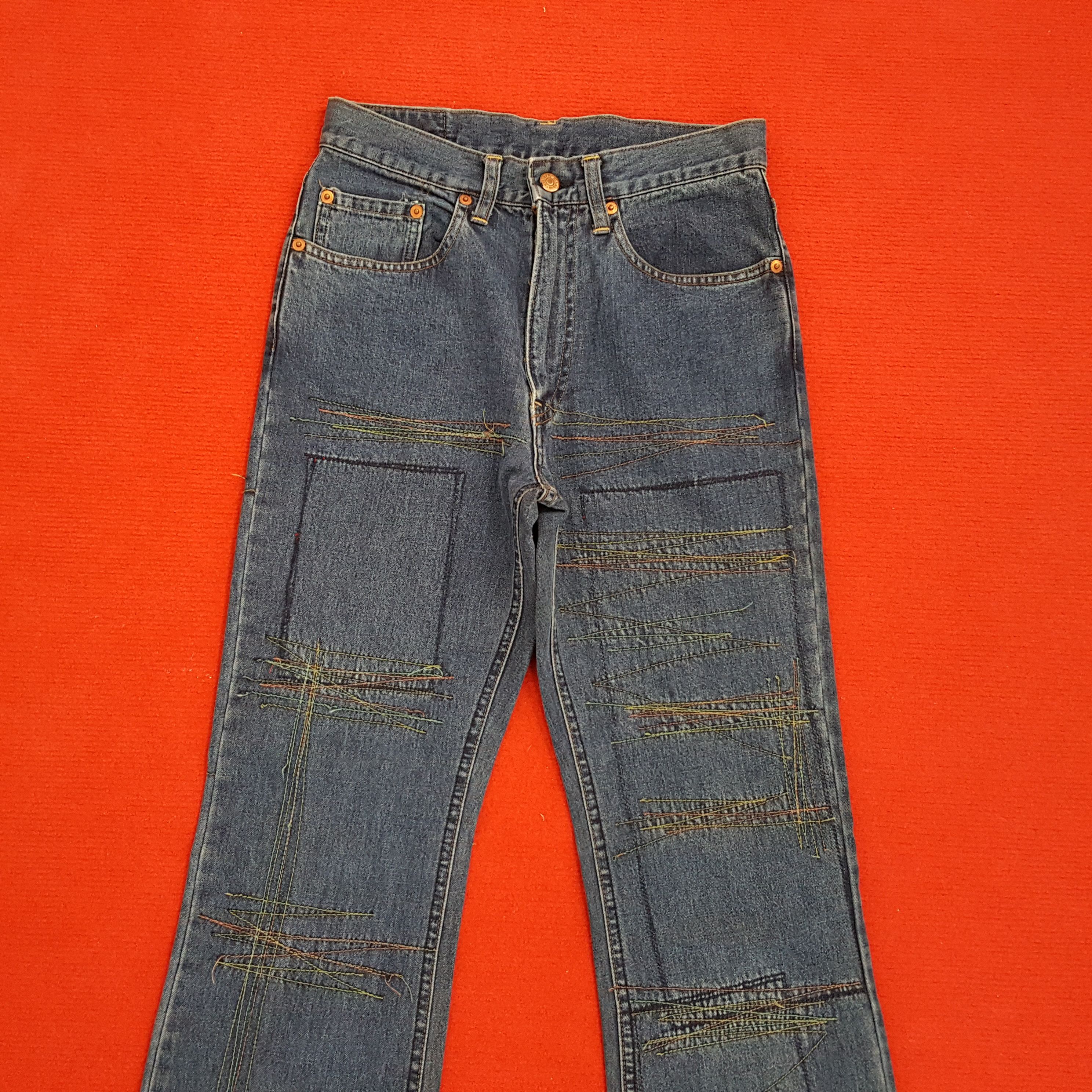 Hysteric Glamour Hysteric Glamour Kinky Jeans Rare Fashion Design Style Jeans Size US 27 - 5 Thumbnail
