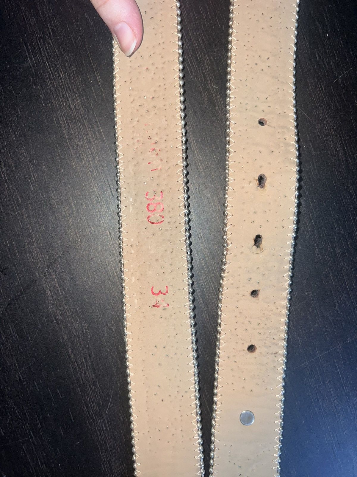 B.B. Simon Pink rhinestone BB Simon belt Size ONE SIZE - 5 Thumbnail