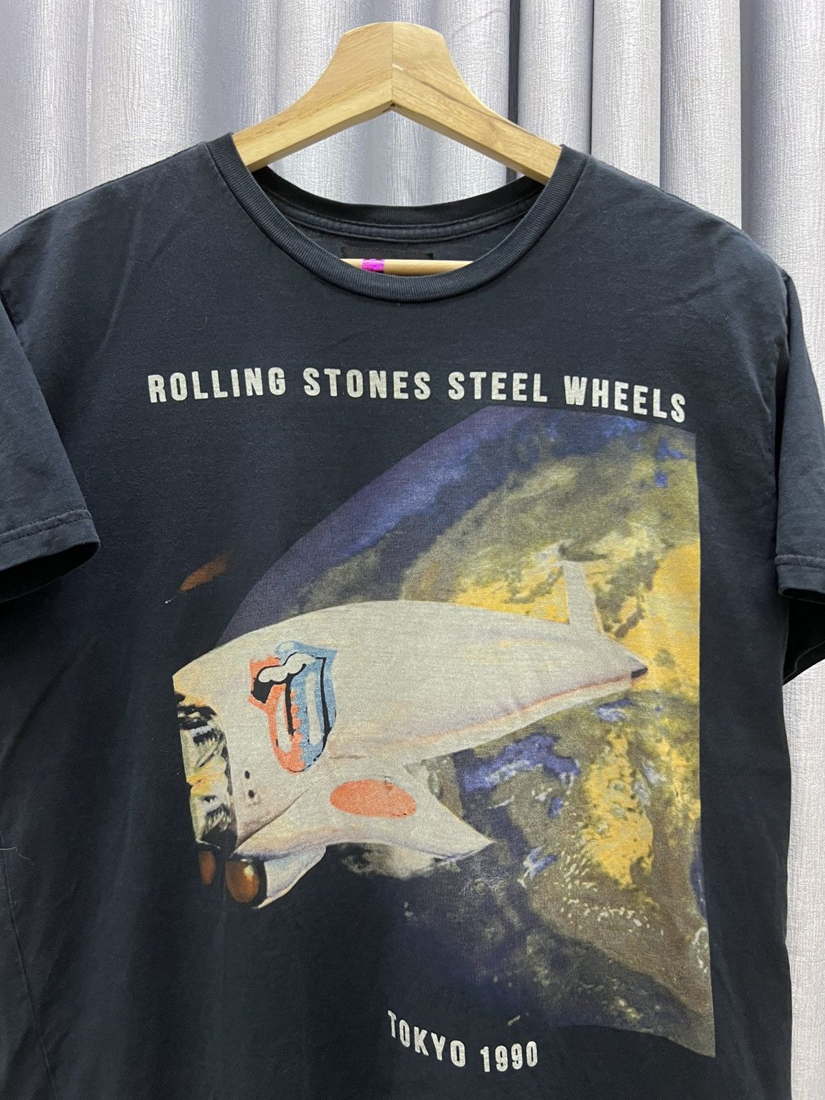Rolling Stones Steel Wheels Tokyo 1990 Tour Tee