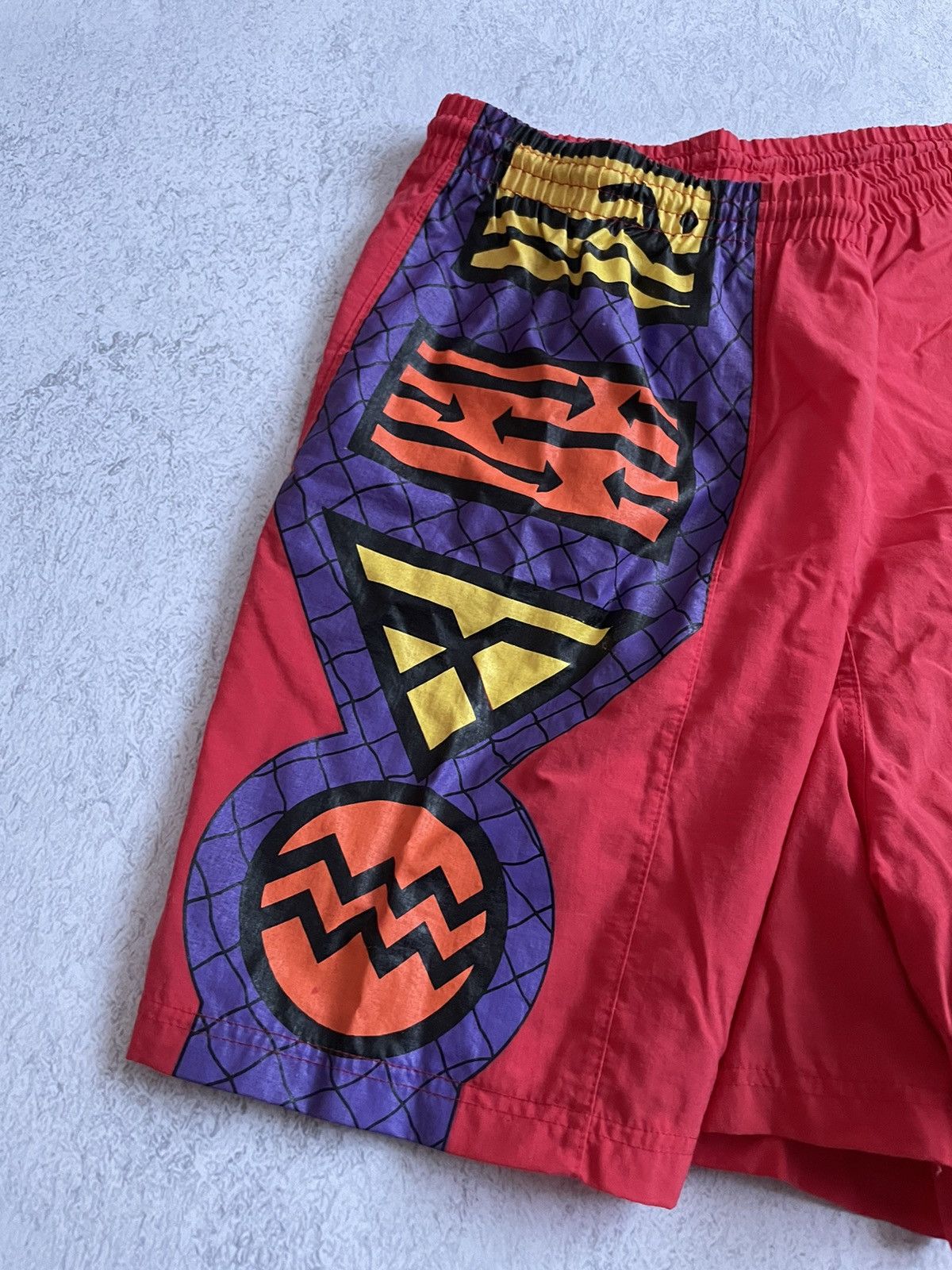 Vintage Vintage Adidas Multiplicative Shorts 90s Size US 32 / EU 48 - 2 Thumbnail