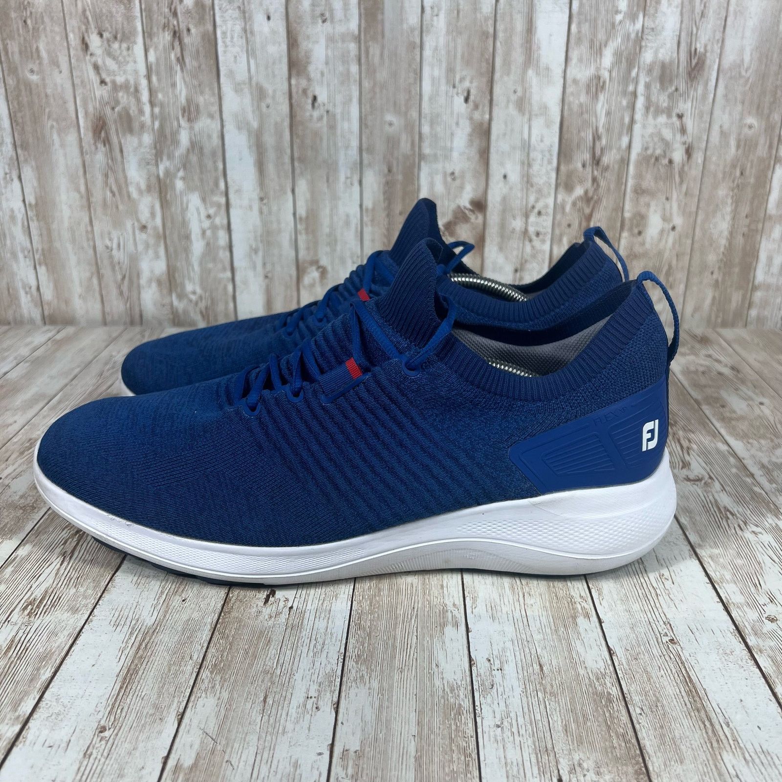 Footjoy Footjoy flex xp blue Mens 13 golf shoes spikeless Size US 13 / EU 46 - 2 Thumbnail