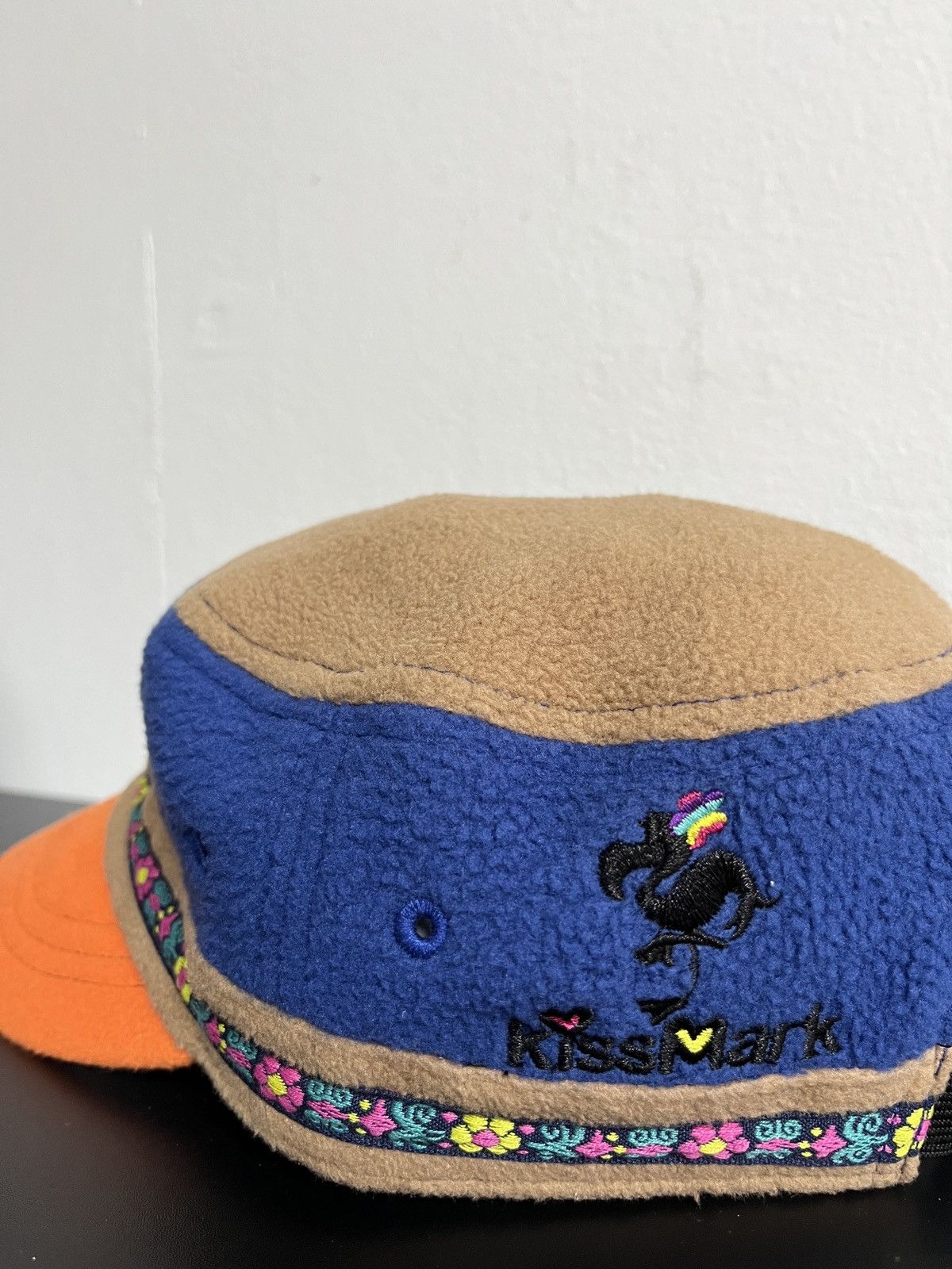 Japanese Brand Kissmark Fleece Outdoor Kavu style Japan Panel Cap hat Size ONE SIZE - 3 Thumbnail