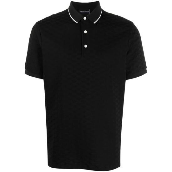 Emporio Armani EMPORIO ARMANI Men Polo Shirts 1JHWZ 8N1FP0 0999 BLACK Size US M / EU 48-50 / 2 - 1 Thumbnail