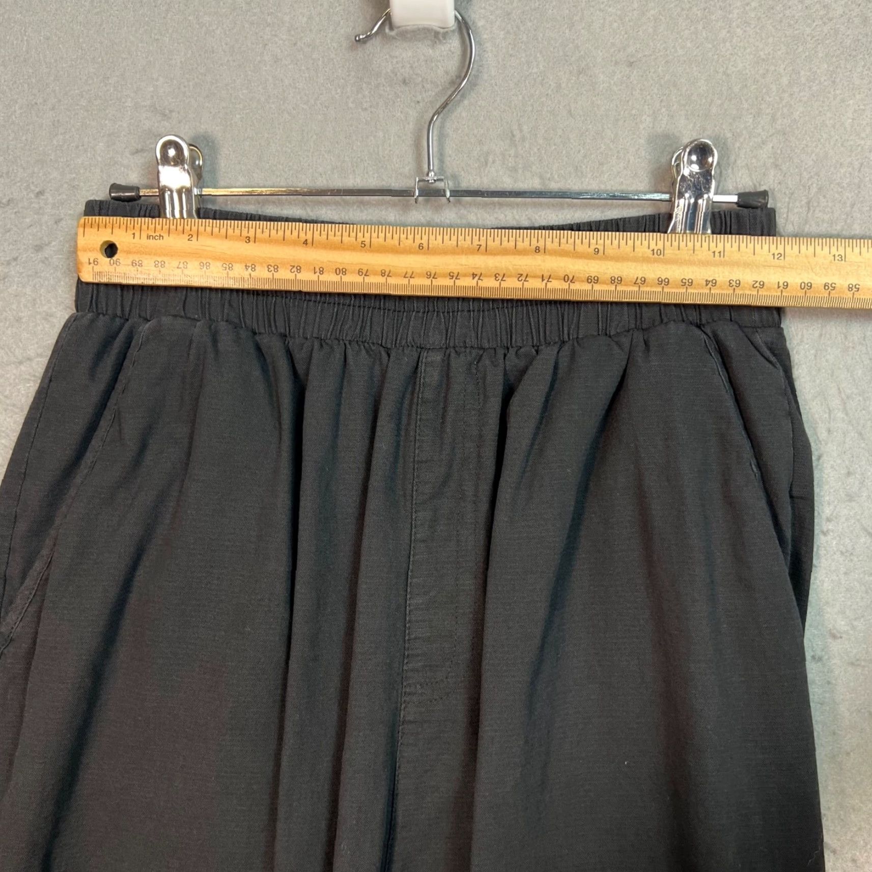 BB Dakota BB Dakota Steve Madden Womens Size Small Black Cotton Jogger Pants - Tapered Leg, Flat Front, High Rise, Casual Size 28" / US 6 / IT 42 - 5 Thumbnail