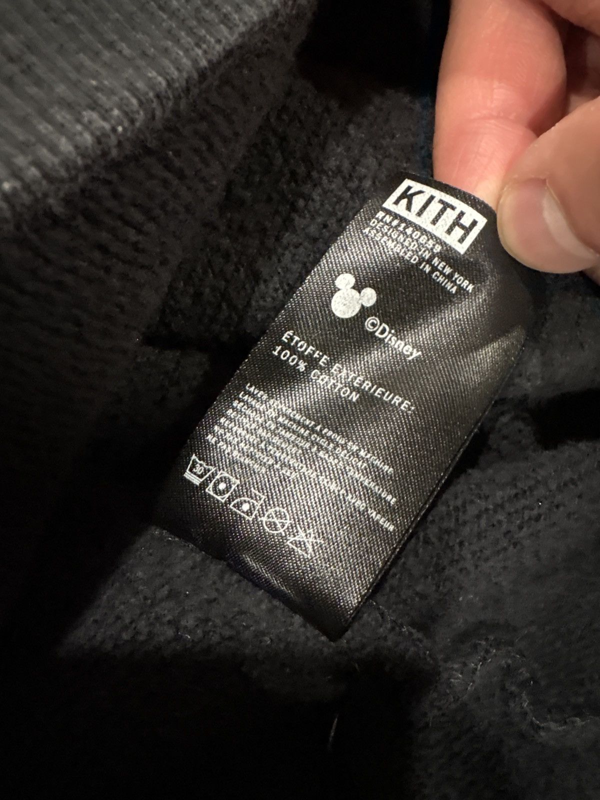 Disney × Kith Kith x Disney Mickey AOP Patch Hoodie Black Size US M / EU 48-50 / 2 - 7 Thumbnail