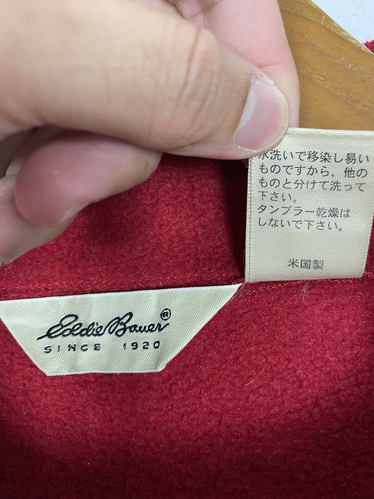 Eddie Bauer Rare‼️ Vintage Eddie Bauer Drafty Fleece Made in Usa Size US M / EU 48-50 / 2 - 8 Thumbnail
