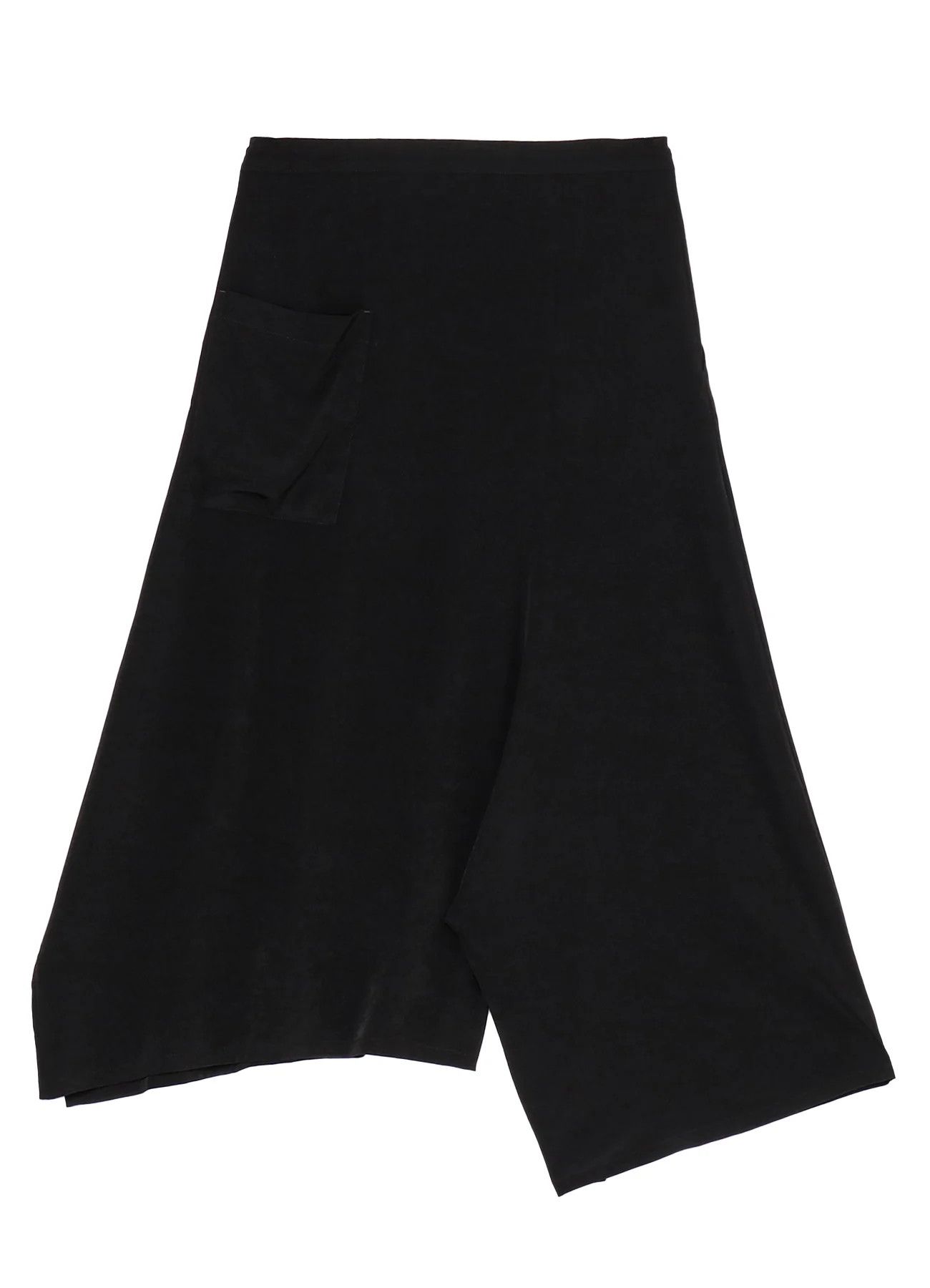 Yohji Yamamoto Yohji Yamamoto Y's CREPE de CHINE ASYMMETRIC WIDE PANT SKIRT Size 32" / US 10 / IT 46 - 6 Thumbnail