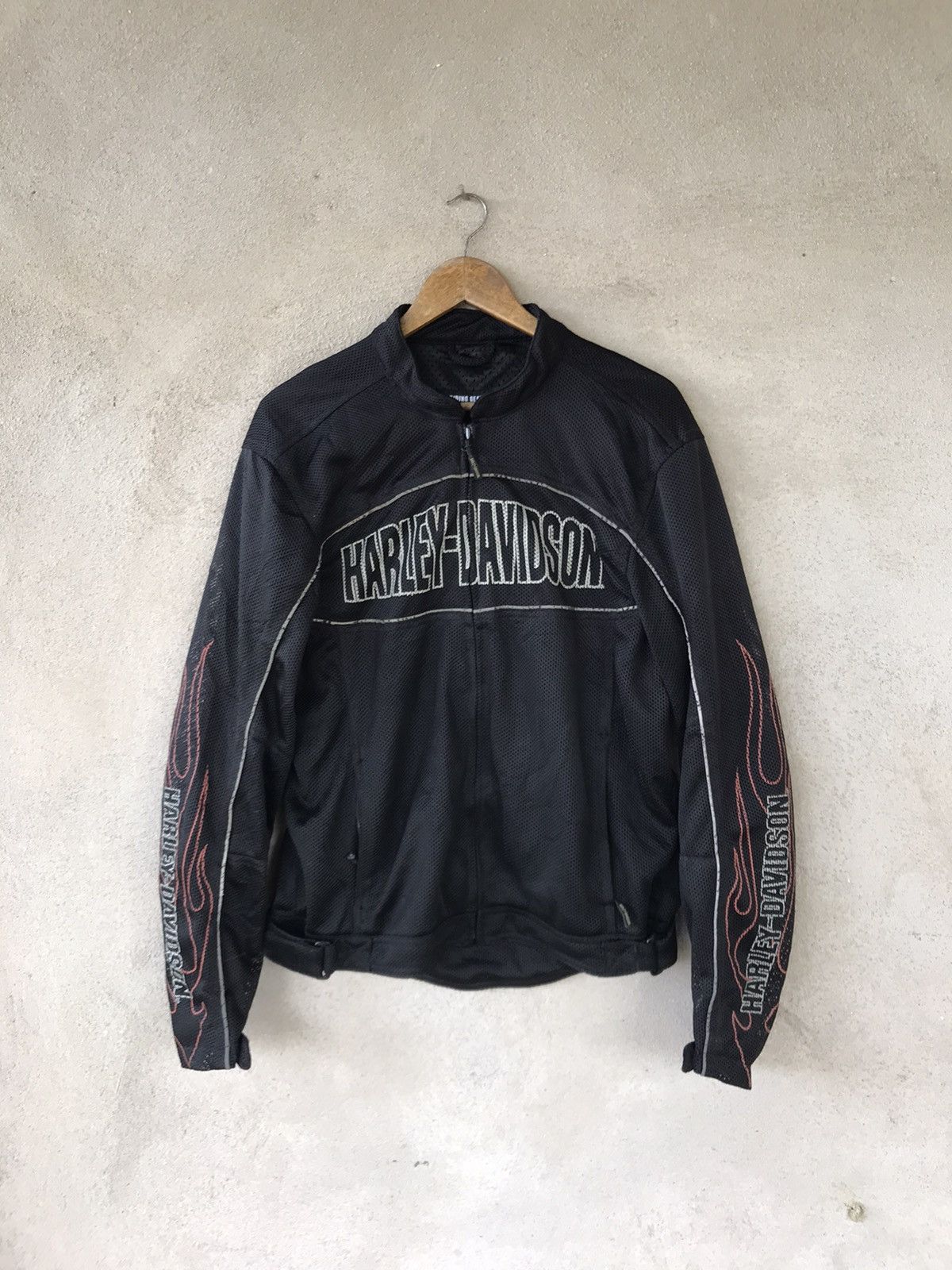 Harley Davidson HARLEY DAVIDSON BIKER JACKET RACING Size US M / EU 48-50 / 2 - 3 Thumbnail