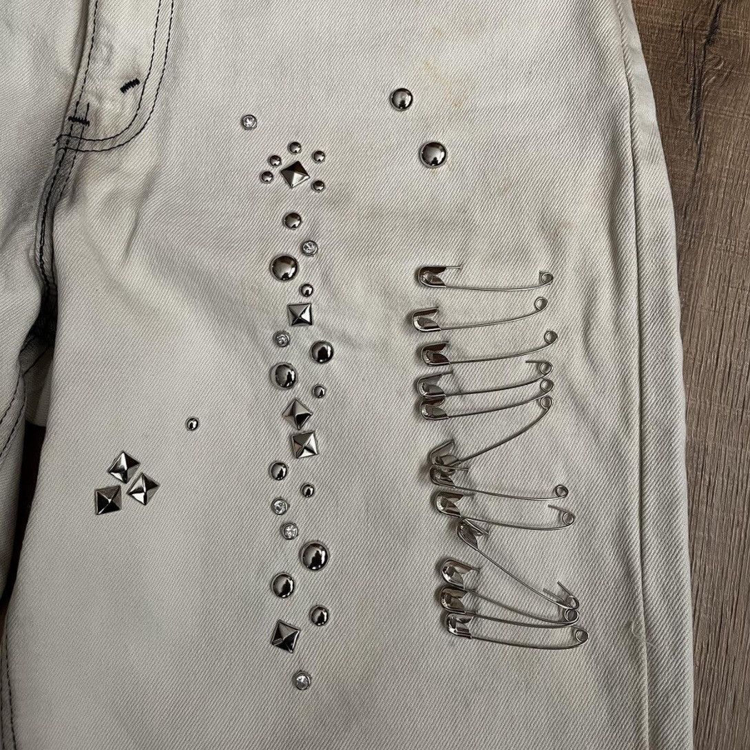 Levi's Vintage Clothing Levi's Orange Tab 550 Studded Jeans (Made in USA) Size US 32 / EU 48 - 2 Thumbnail