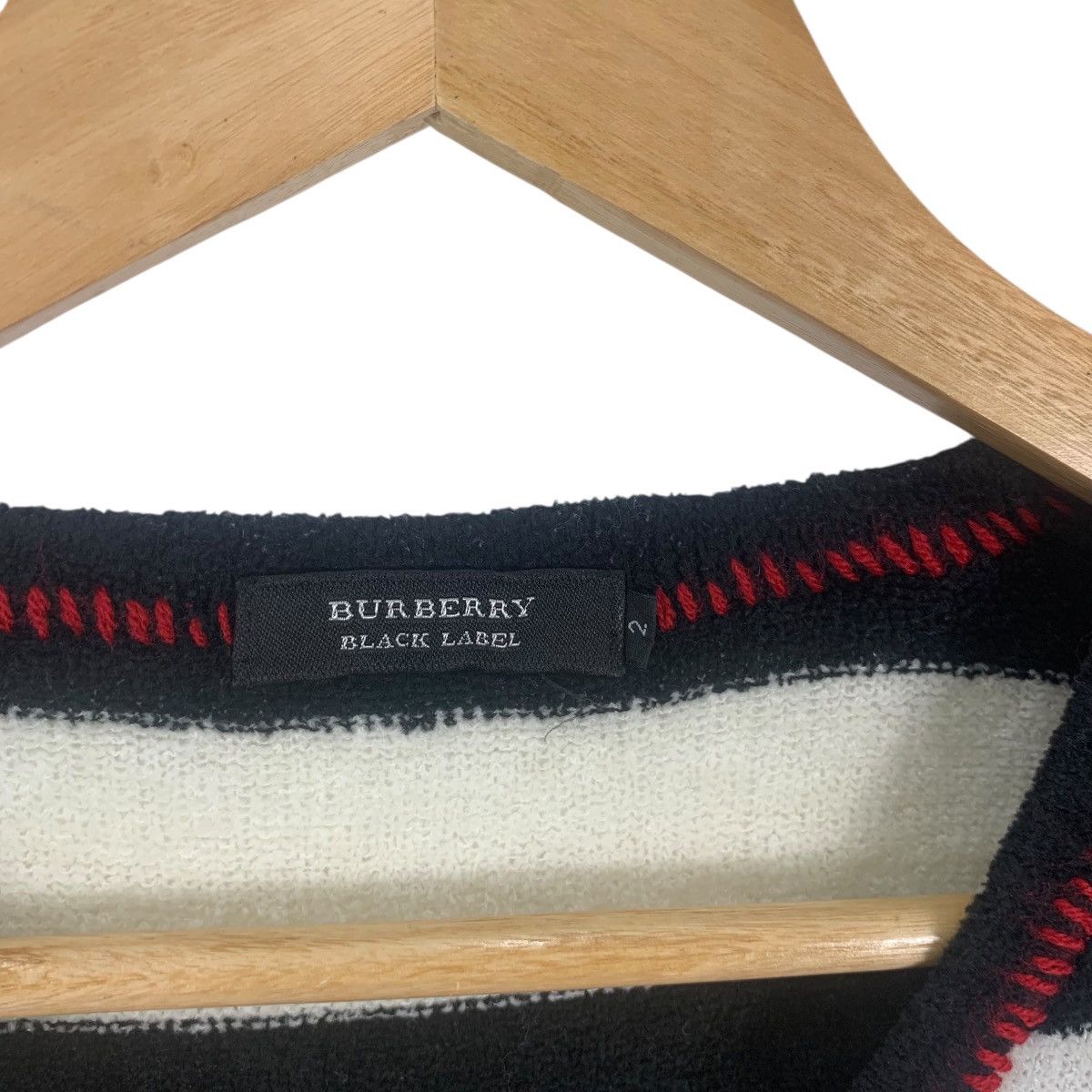 Burberry Vintage BURBERRY BLACK LABEL Knitwear Prorsum Sweater Tee Size S / US 4 / IT 40 - 8 Thumbnail
