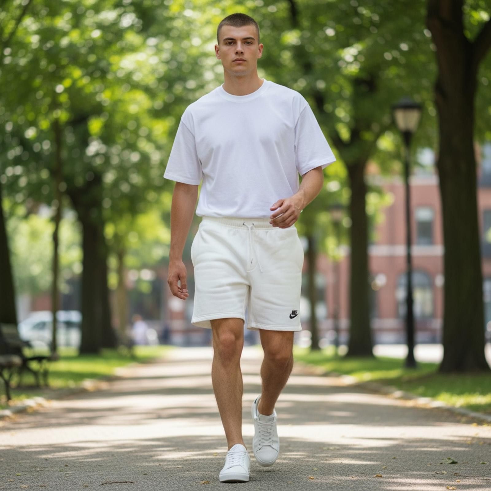 Nike Nike Men's Standard Fit Above Knee Length Casual Shorts Size US 40 / EU 56 - 1 Thumbnail