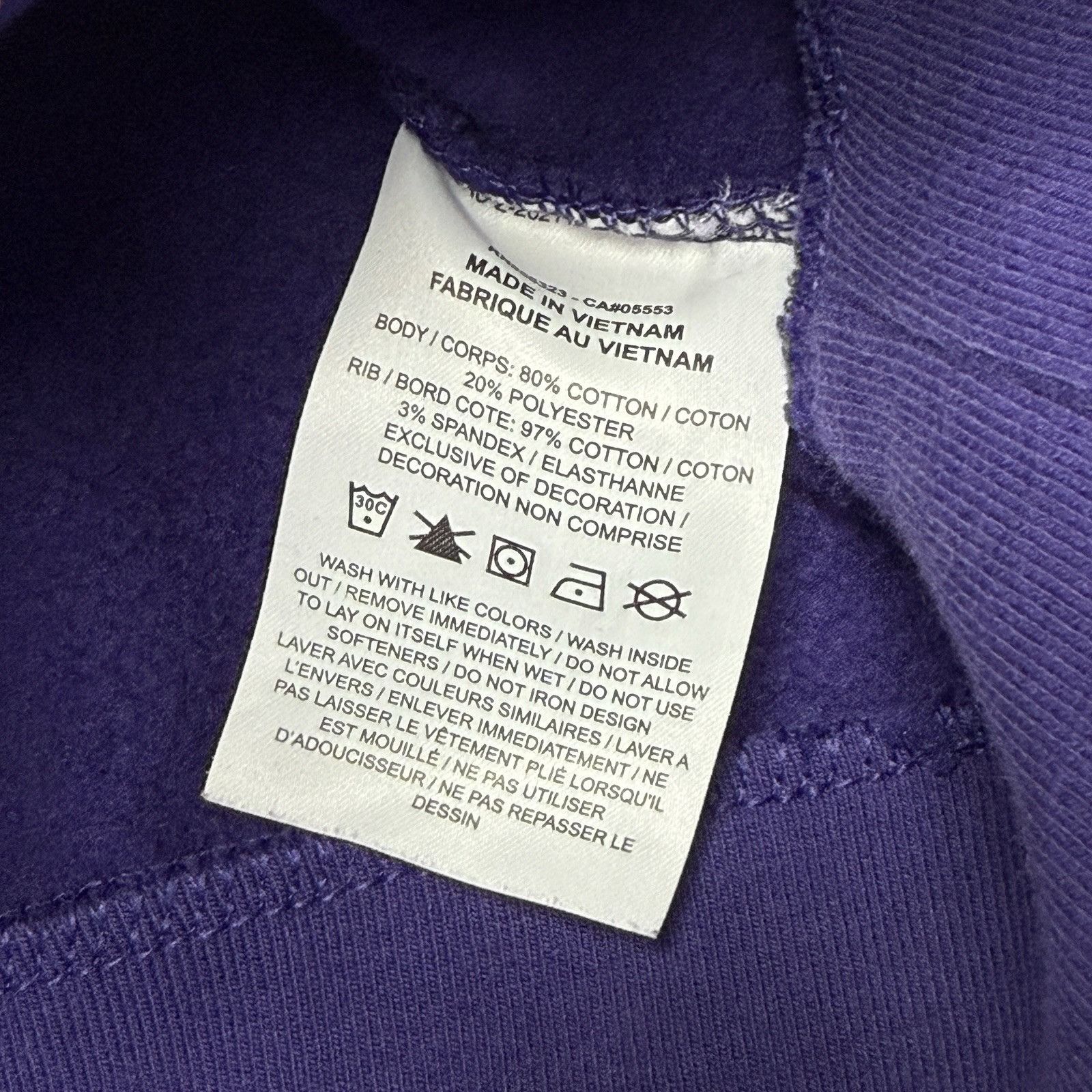 NBA × Nike Phoenix Suns Nike Sweatshirt Mens Large Purple Crew Neck NBA Size US L / EU 52-54 / 3 - 10 Thumbnail