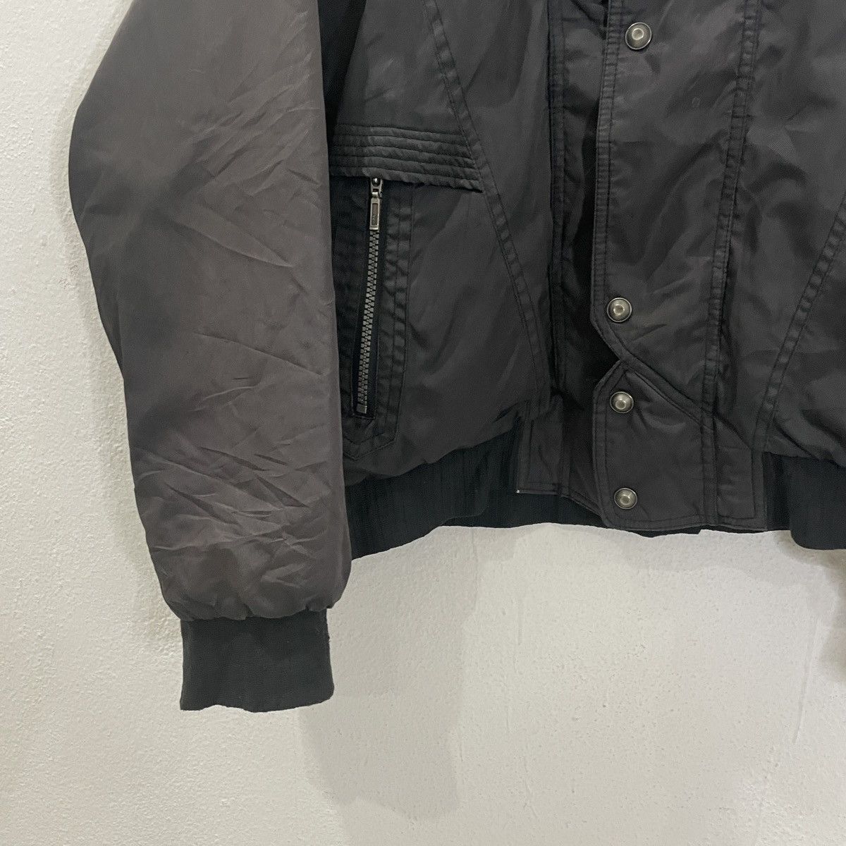 Adidas Vintage 90s Adidas Bikers Jacket Size US L / EU 52-54 / 3 - 3 Thumbnail