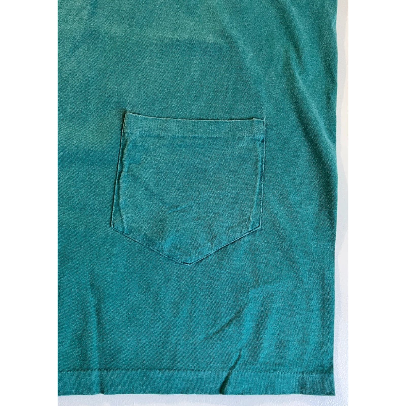 Vintage VINTAGE Alore Women’s Tunic Shirt One Size Green 90s USA Pocket Tee Oversized Size ONE SIZE - 7 Thumbnail