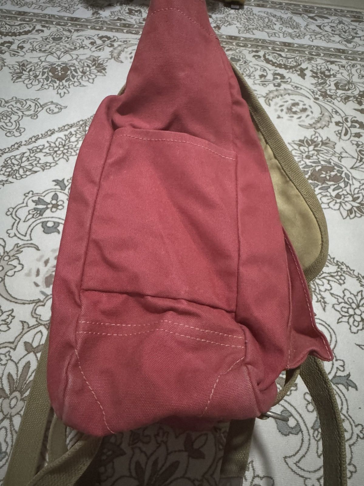 14th Addiction × Canvas × Ichizawa Shinzaburo Hanpu Vtg Shinzaburo Canvas Cotton Hemp Ichizawa Hanpu Backpack Size ONE SIZE - 5 Thumbnail