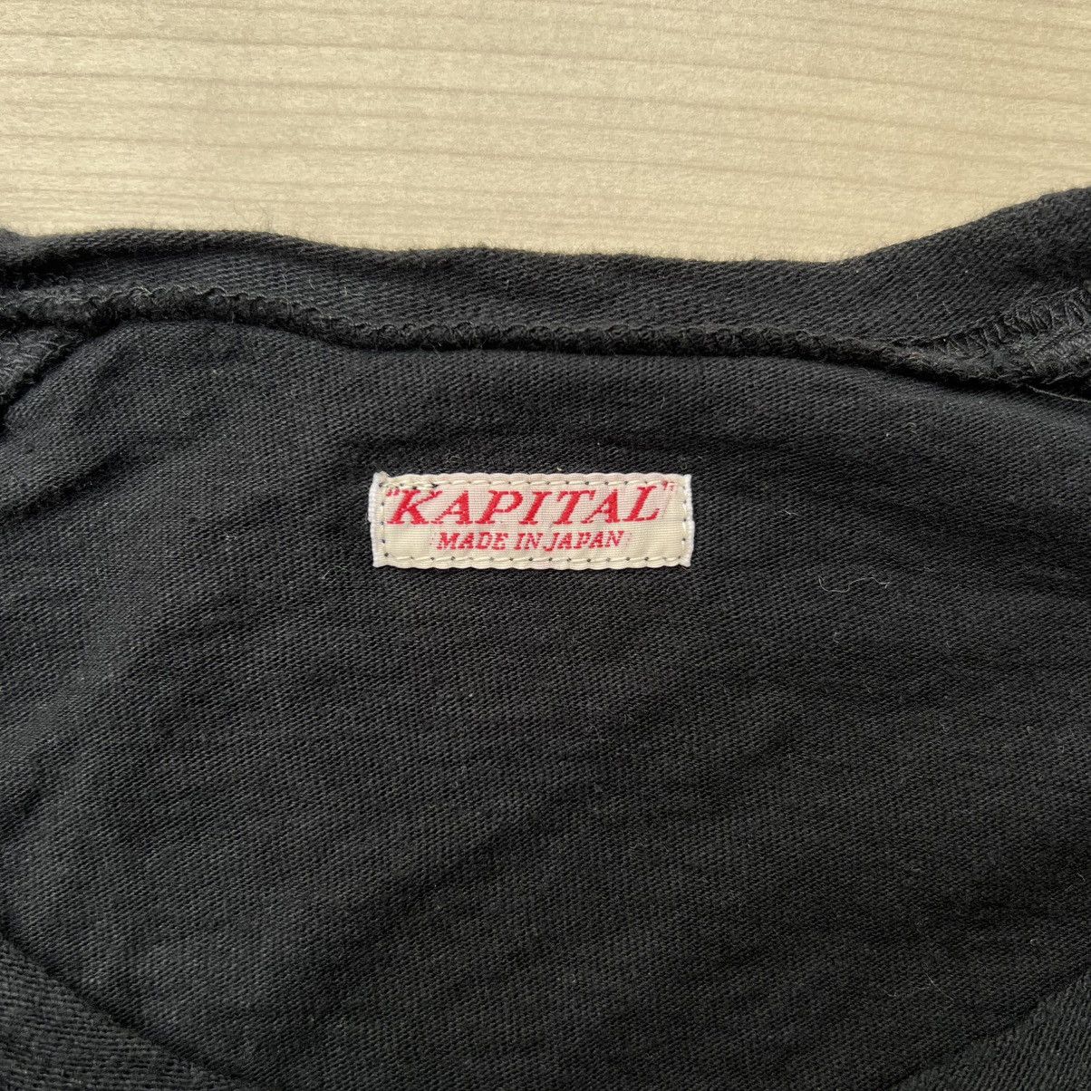 Kapital KAPITAL smiley patch long sleeve T-shirt Size US M / EU 48-50 / 2 - 3 Thumbnail