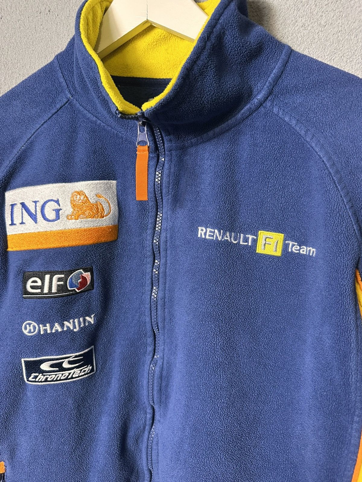 Formula 1 Vintage Renault F1 Racing Team Full Zip Fleece Size US XXL / EU 58 / 5 - 6 Thumbnail