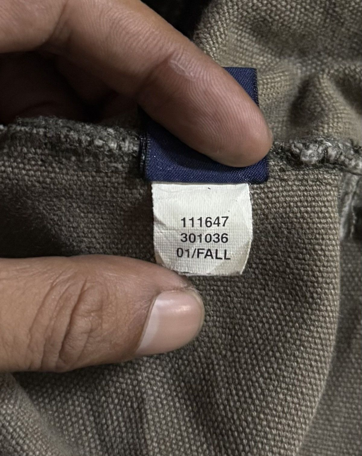 Japanese Brand GAP Olive Green Canvas Leather Messenger Bag Size ONE SIZE - 9 Thumbnail