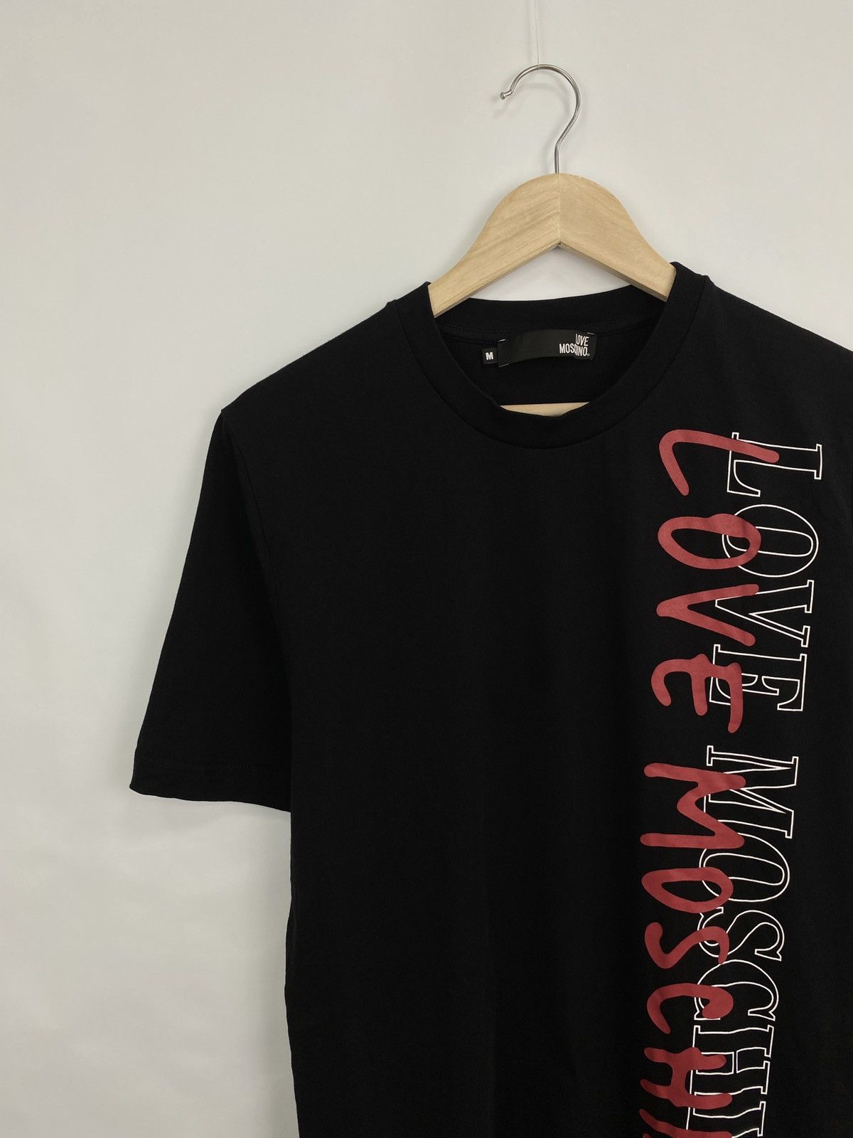 Moschino Love Moschino Big Logo Drill T-Shirt Hype Y2K Rare Retro Size US M / EU 48-50 / 2 - 2 Thumbnail