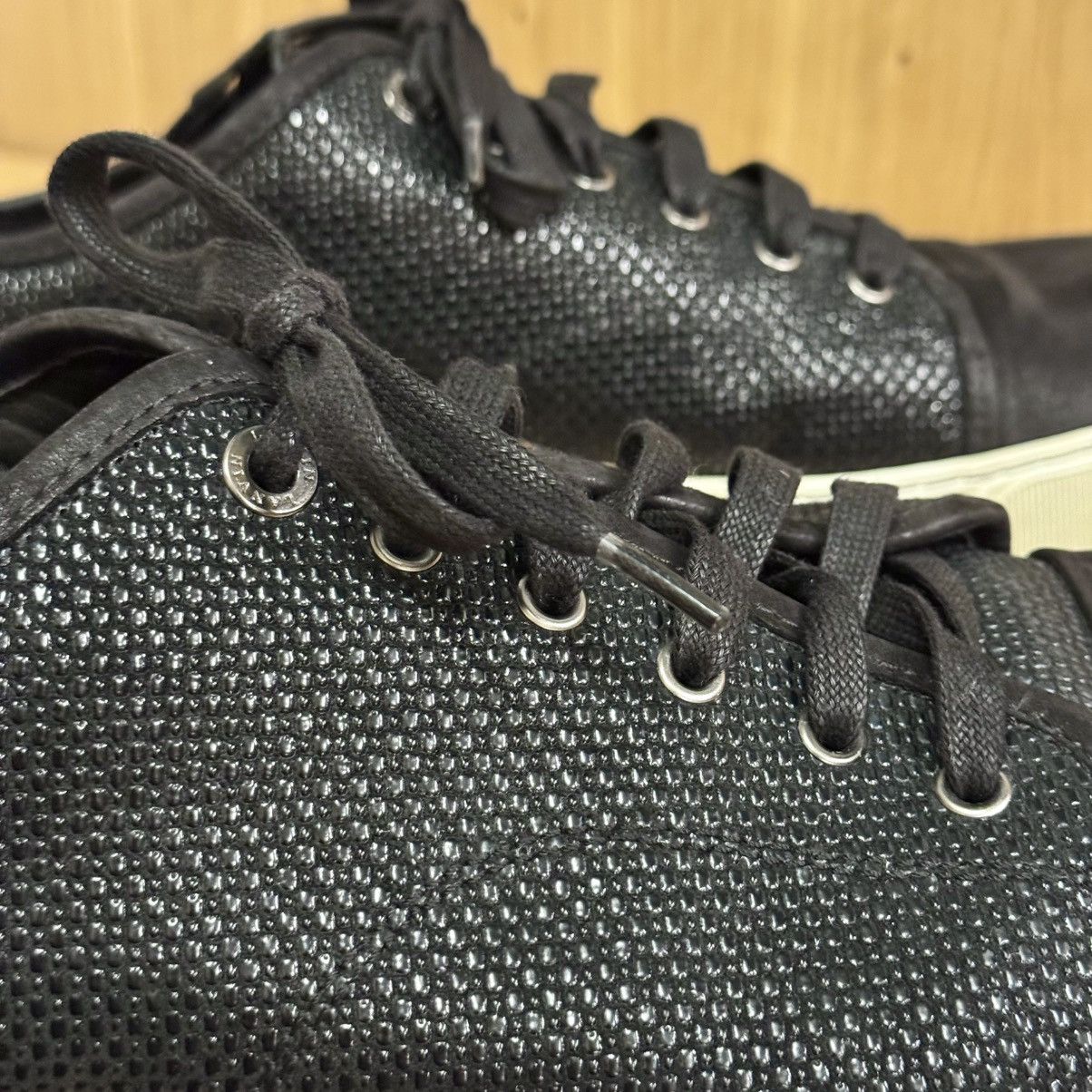 Lanvin Lanvin DBB1 Black Textured Leather Sneakers Mens UK12/US13 Size US 13 / EU 46 - 3 Thumbnail