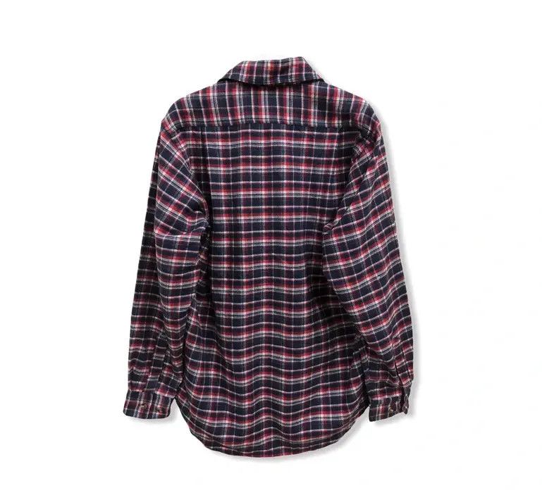 Flannel × Vintage Vintage Advanture Plaid Tartan Flannel Shirt 👕 Size US M / EU 48-50 / 2 - 4 Thumbnail