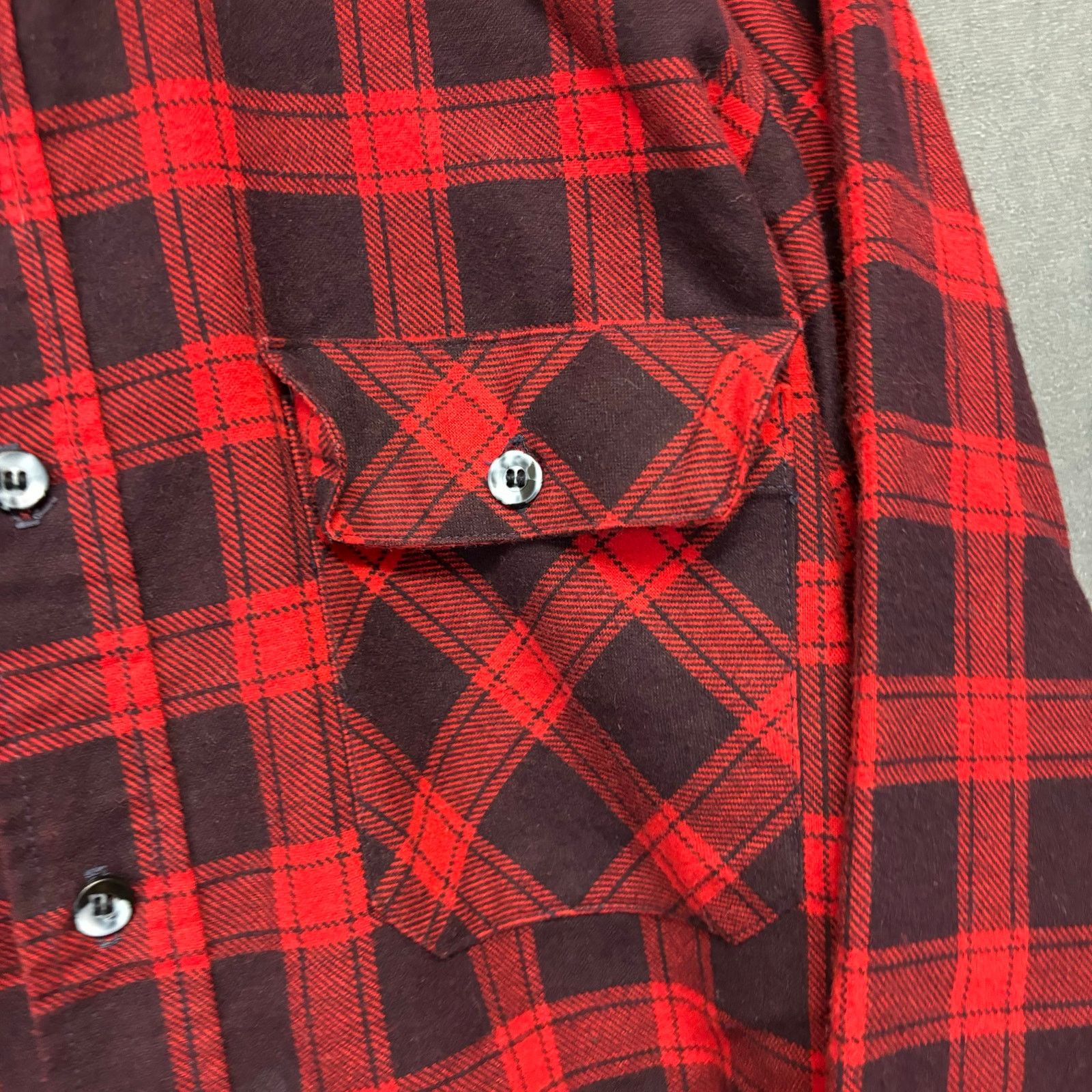 Fieldmaster Fieldmaster Flannel Plaid Shirt Fisherman Hiking USA Made Size US L / EU 52-54 / 3 - 8 Thumbnail