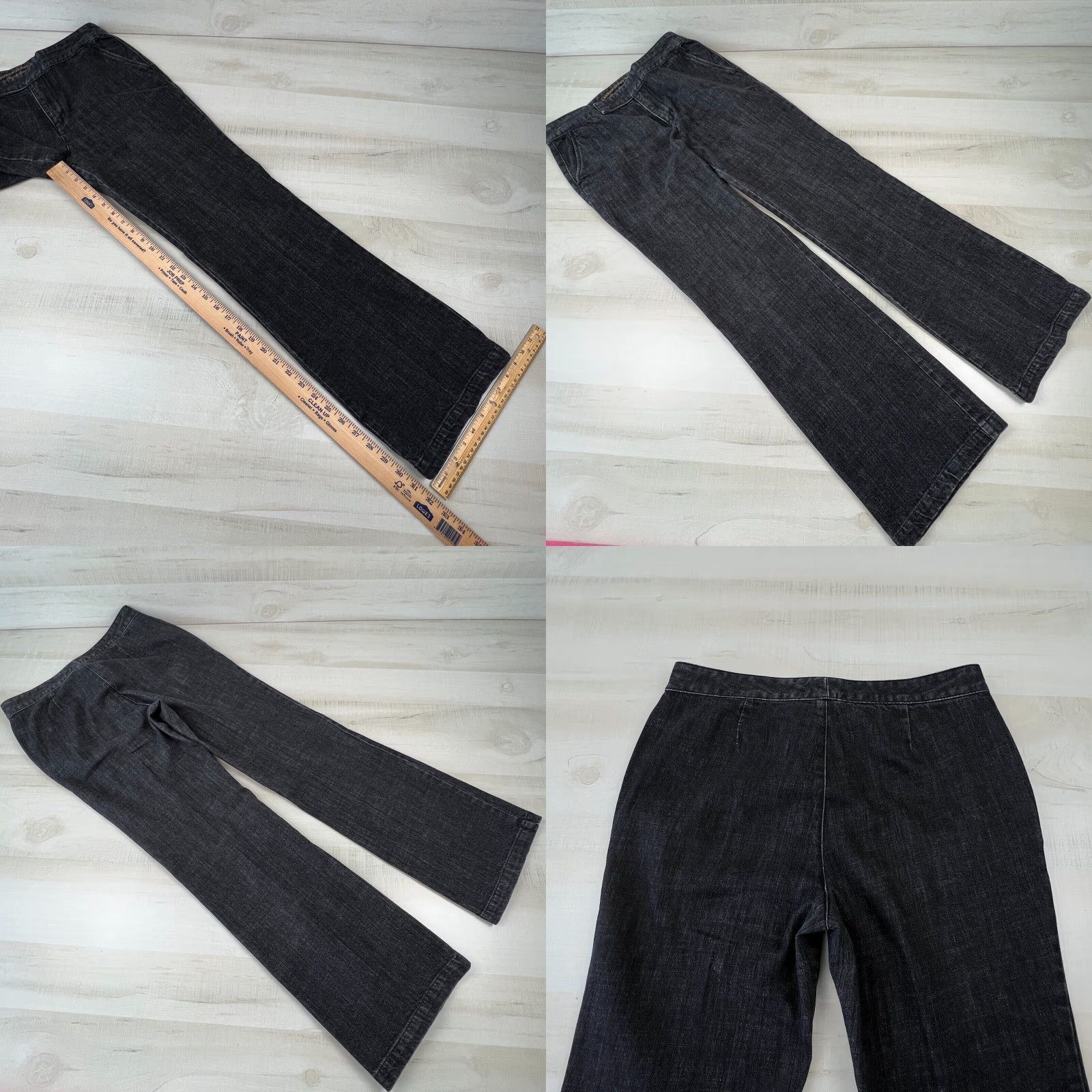 Ralph Lauren Lauren Ralph Lauren Womens Black Mid Rise Stretch Bootcut Jeans Size 8 Size 30" / US 8 / IT 44 - 8 Thumbnail