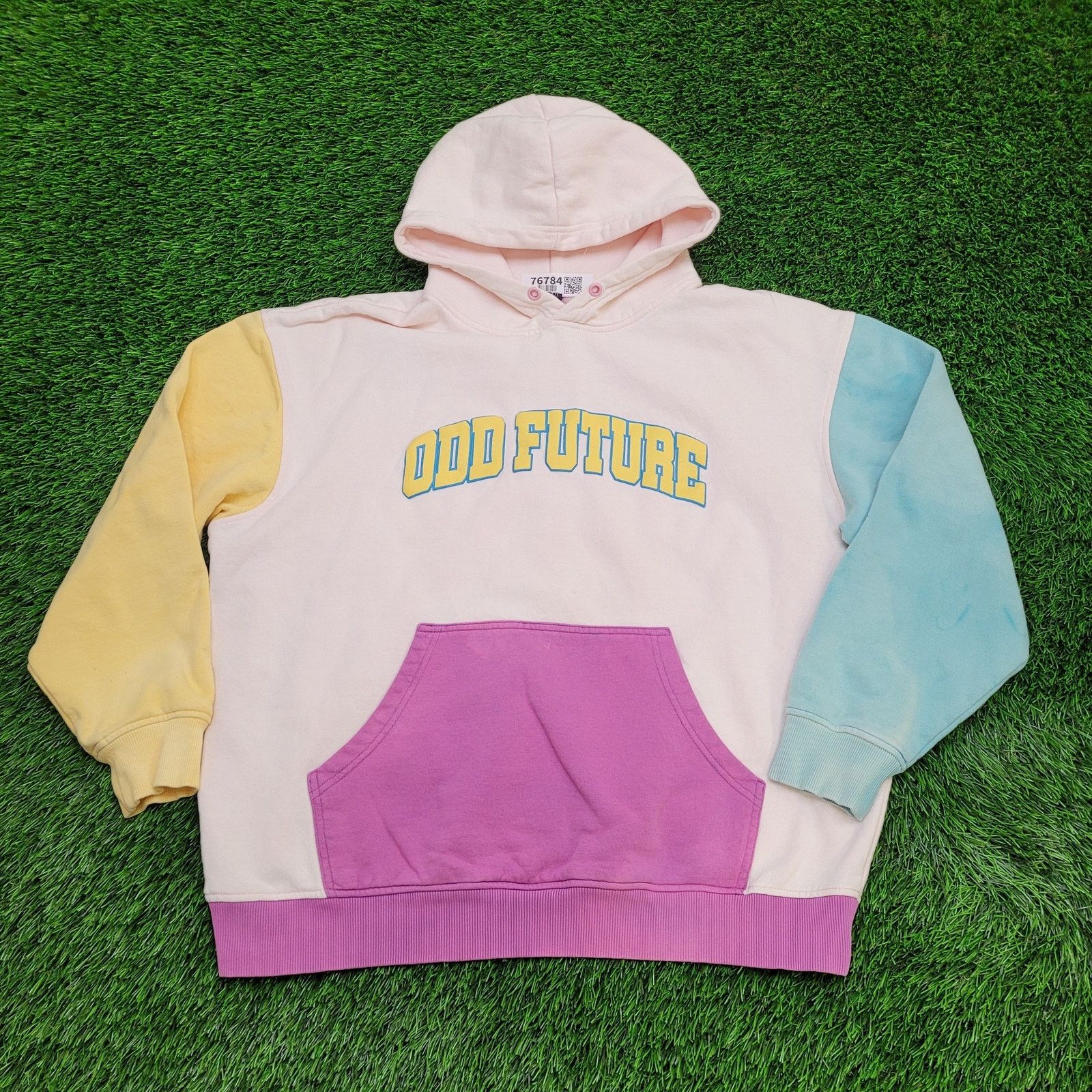 Odd future jacket yellow blue pink hotsell