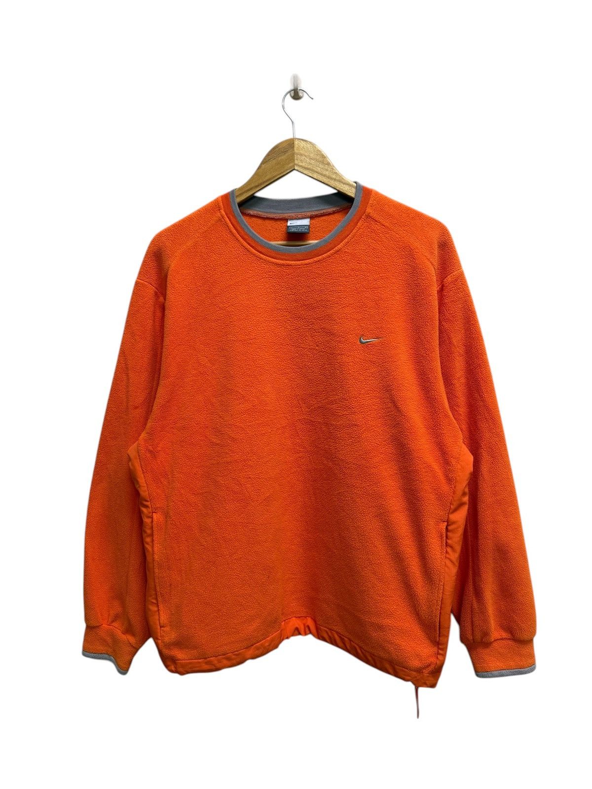 Nike Vintage Nike Swoosh Pullover Fleece Sweater Size US M / EU 48-50 / 2 - 1 Thumbnail