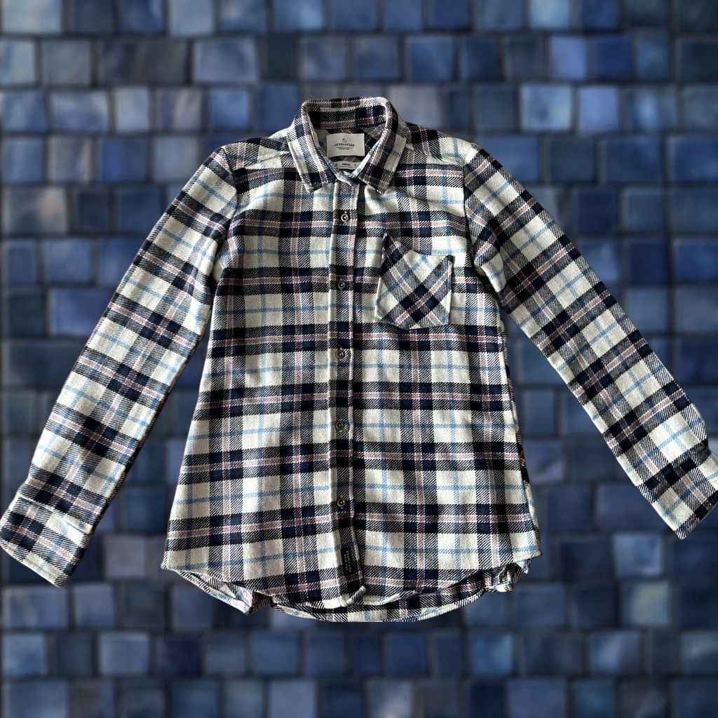 Vintage VINTAGE Deso Supply Plaid Flannel Womens Medium Outdoor Hiking Shirt California USA Size M / US 6-8 / IT 42-44 - 1 Thumbnail