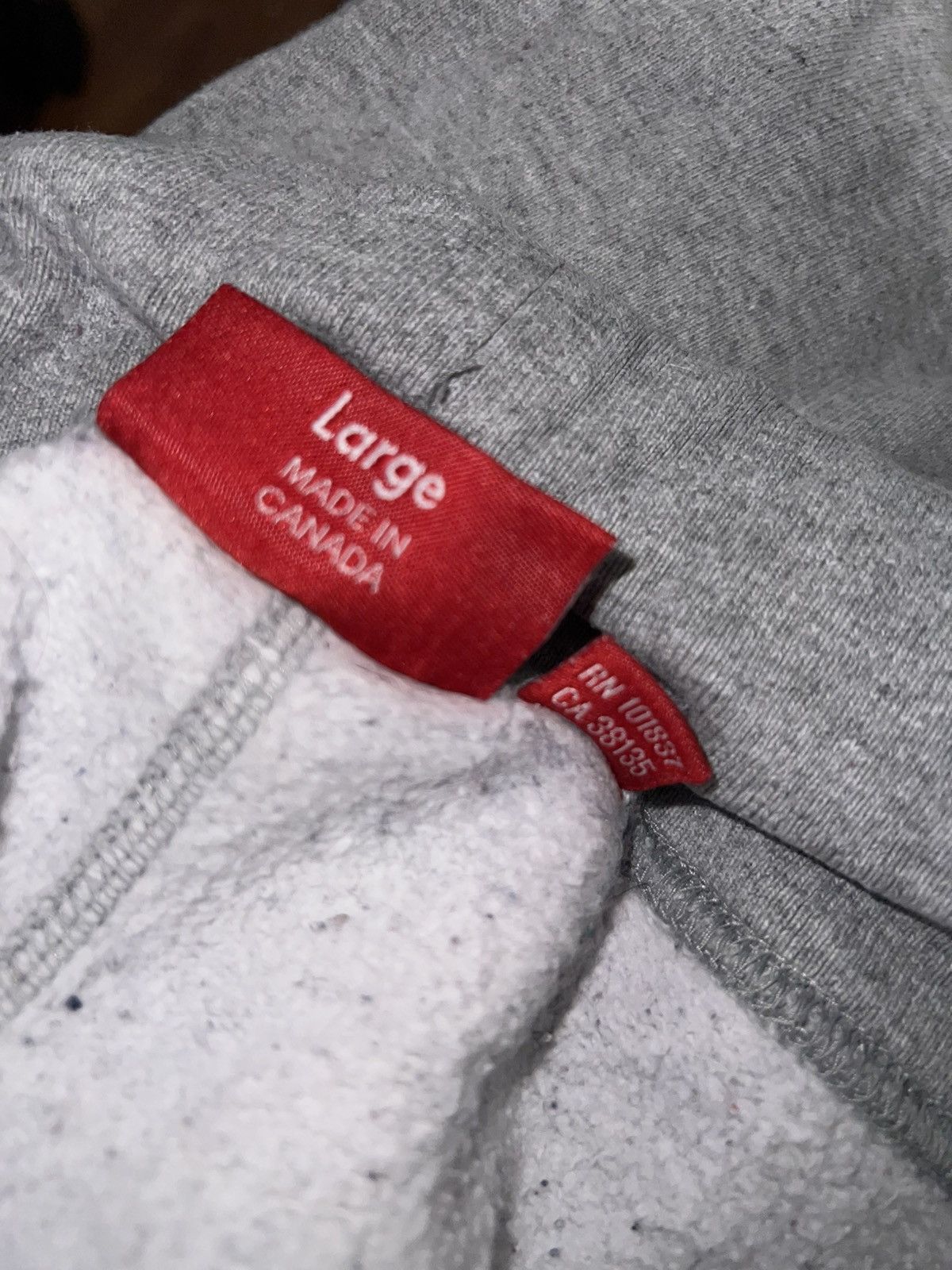Supreme Grey supreme sweats Size US 36 / EU 52 - 4 Thumbnail