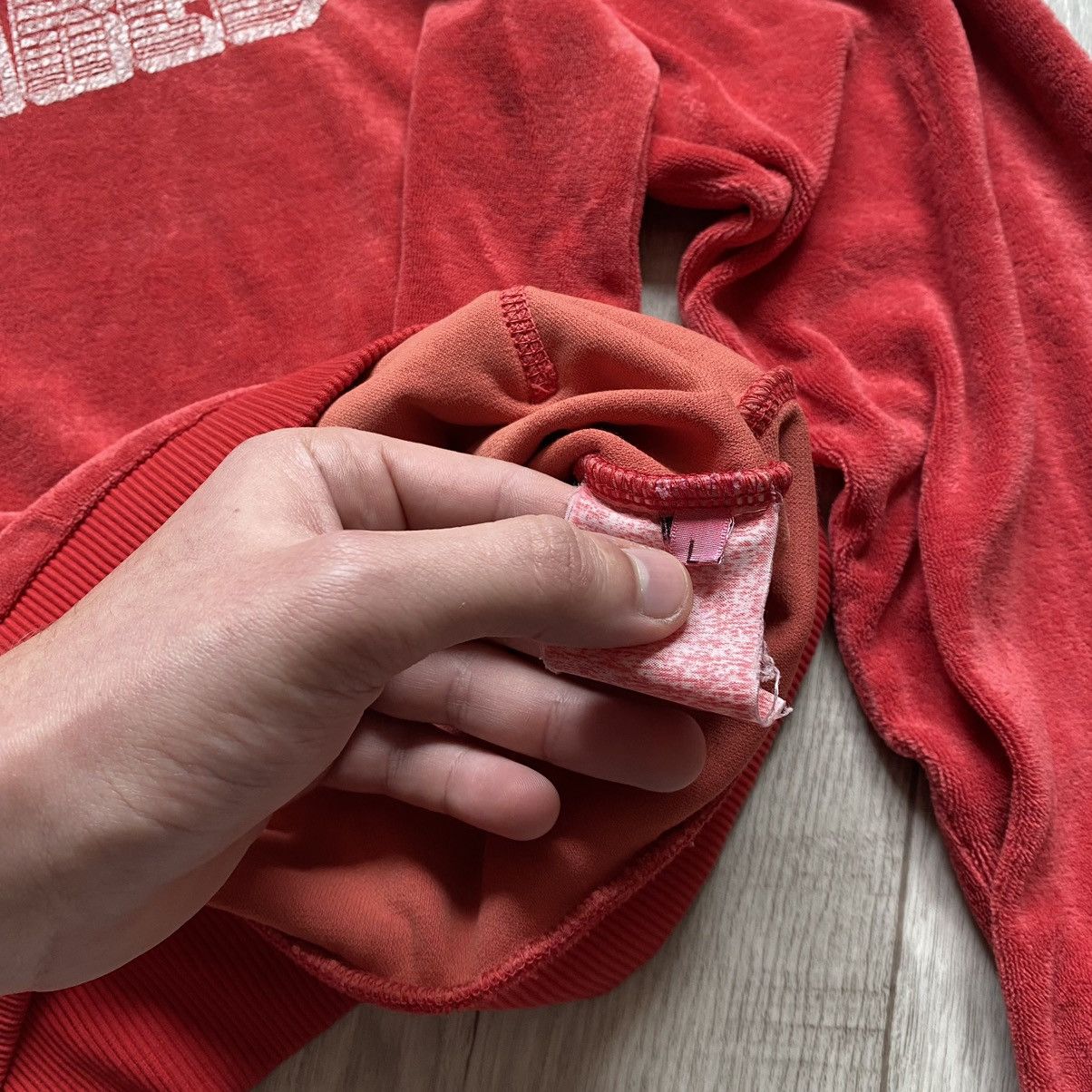Dsquared2 DSQUARED2 RED VELOUR HOODIE Size US L / EU 52-54 / 3 - 6 Thumbnail