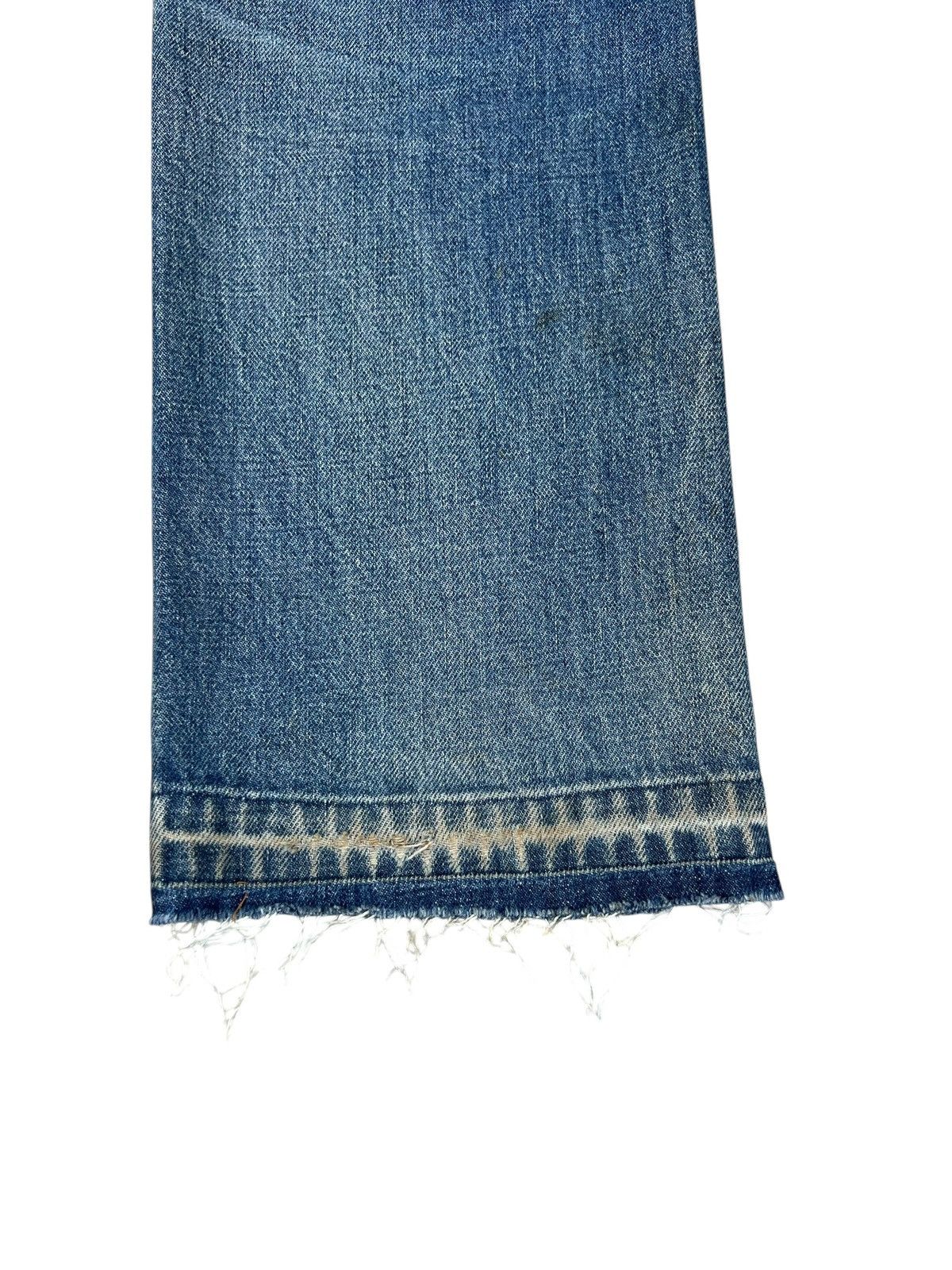 Helmut Lang Vintage Helmut Lang GLJeans Aging Distress Mud Denim Jeans Size US 29 - 18 Thumbnail