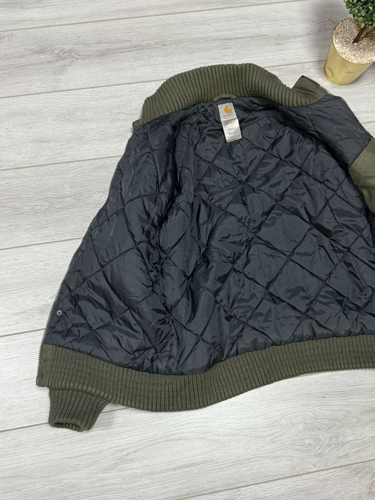 Carhartt Vintage Carhartt Cordura Ranger Jacket khaki Size US L / EU 52-54 / 3 - 7 Thumbnail