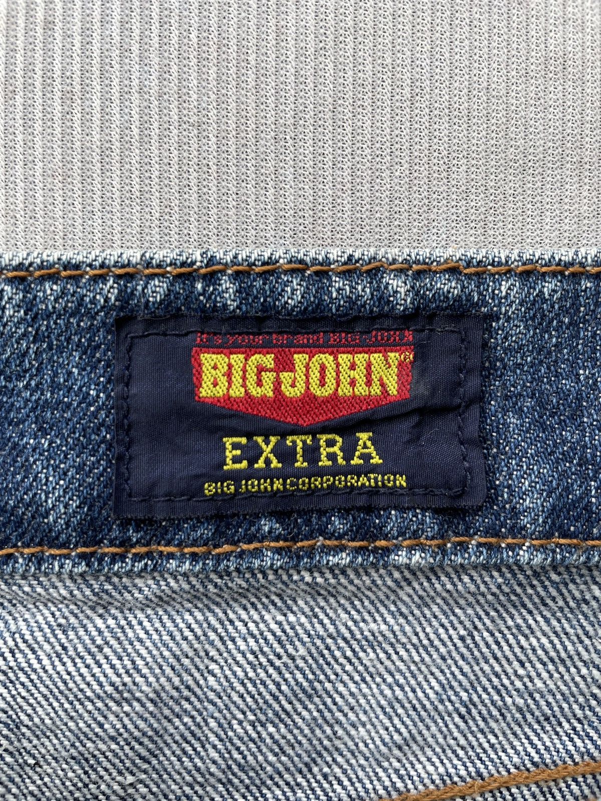 Big John × Vintage Big John Extra Straight Jeans (LG143) Size US 31 - 12 Thumbnail