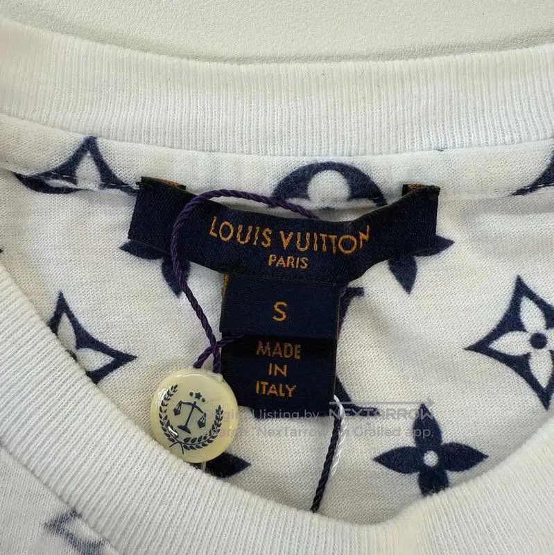 Louis Vuitton Louis Vuitton White Cotton Women's T. Size S / US 4 / IT 40 - 3 Thumbnail