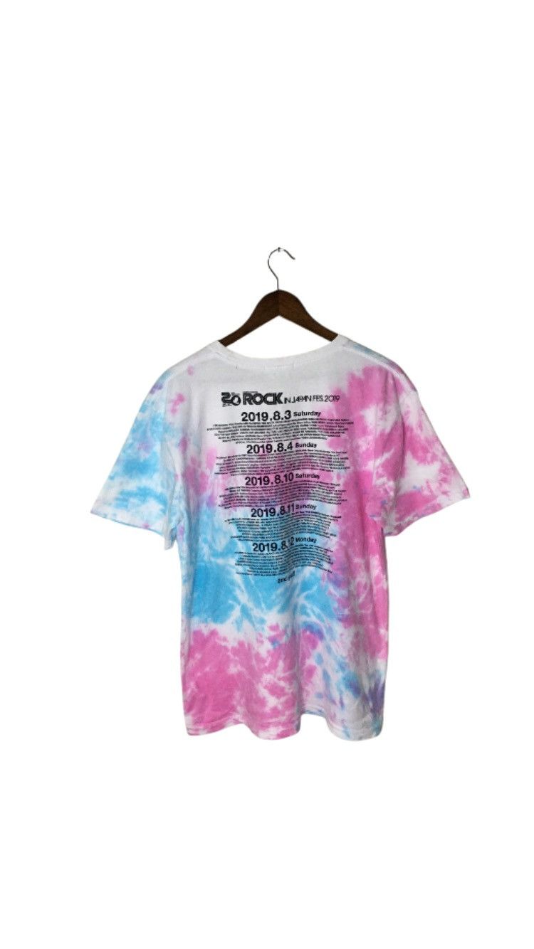 Band Tees × Japanese Brand Rock Japan x Tie Dye T-Shirt Size US L / EU 52-54 / 3 - 2 Thumbnail