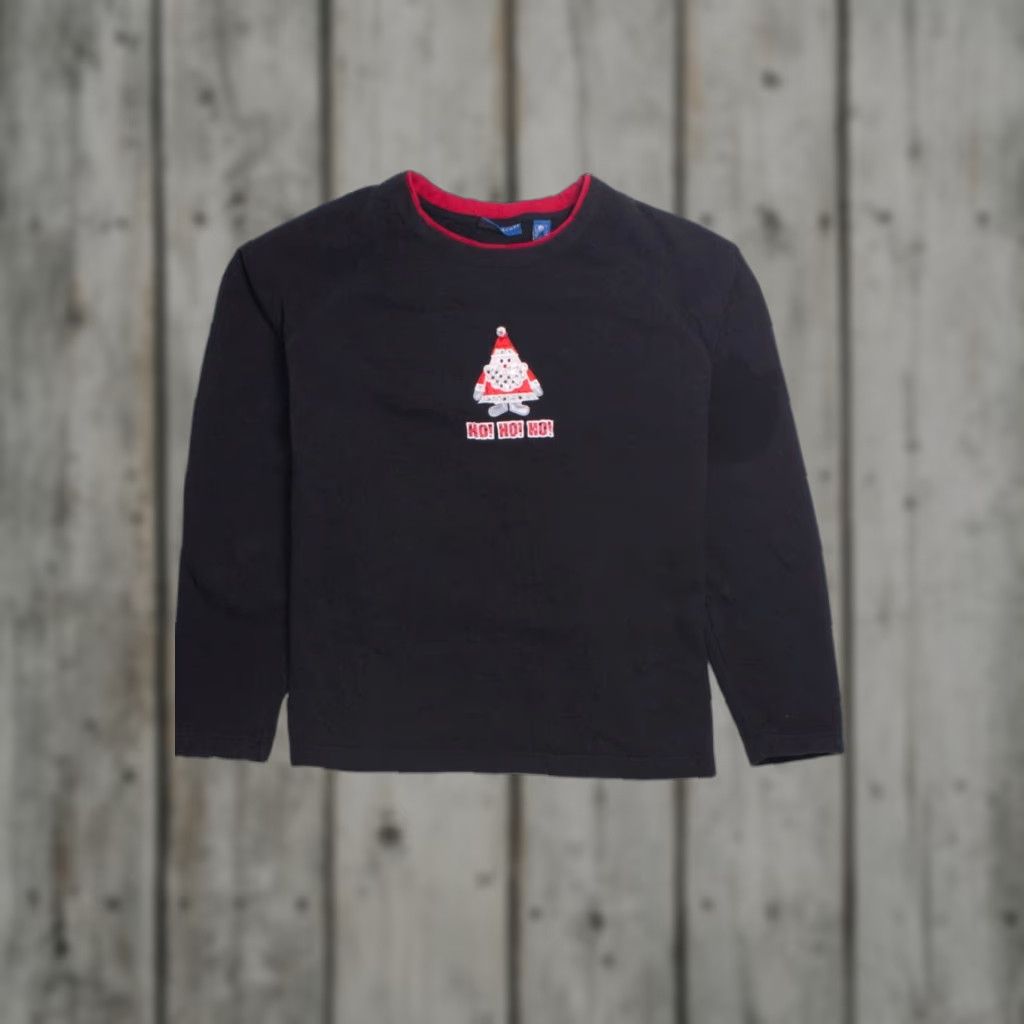 Vintage VINTAGE Black Ugly Christmas Sweatshirt 58271 X-Large Black Christmas Sweatshirt Mens Womens Boys Girls Size XL / US 12-14 / IT 48-50 - 1 Thumbnail