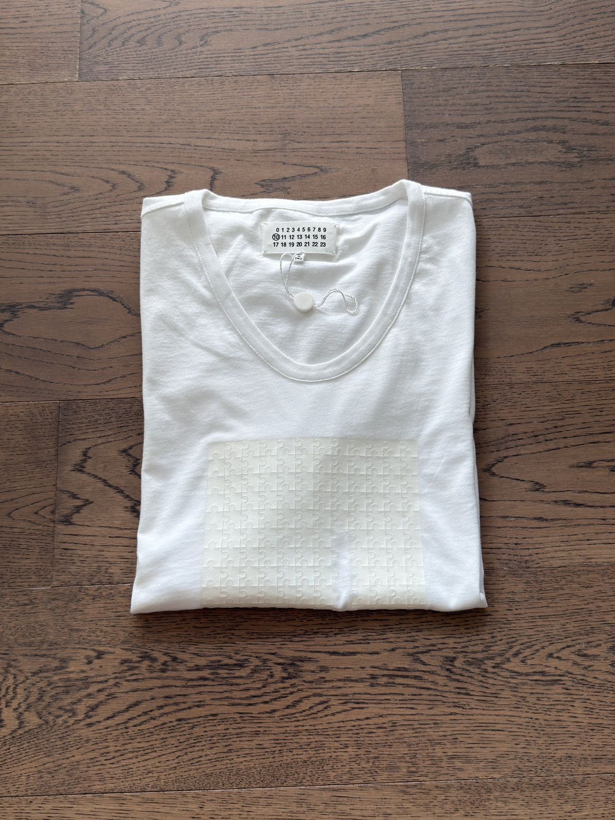 Maison Margiela Early Martin Martin Margiela 10 Mens White Cotton T Shirt 50 Size US M / EU 48-50 / 2 - 15 Thumbnail