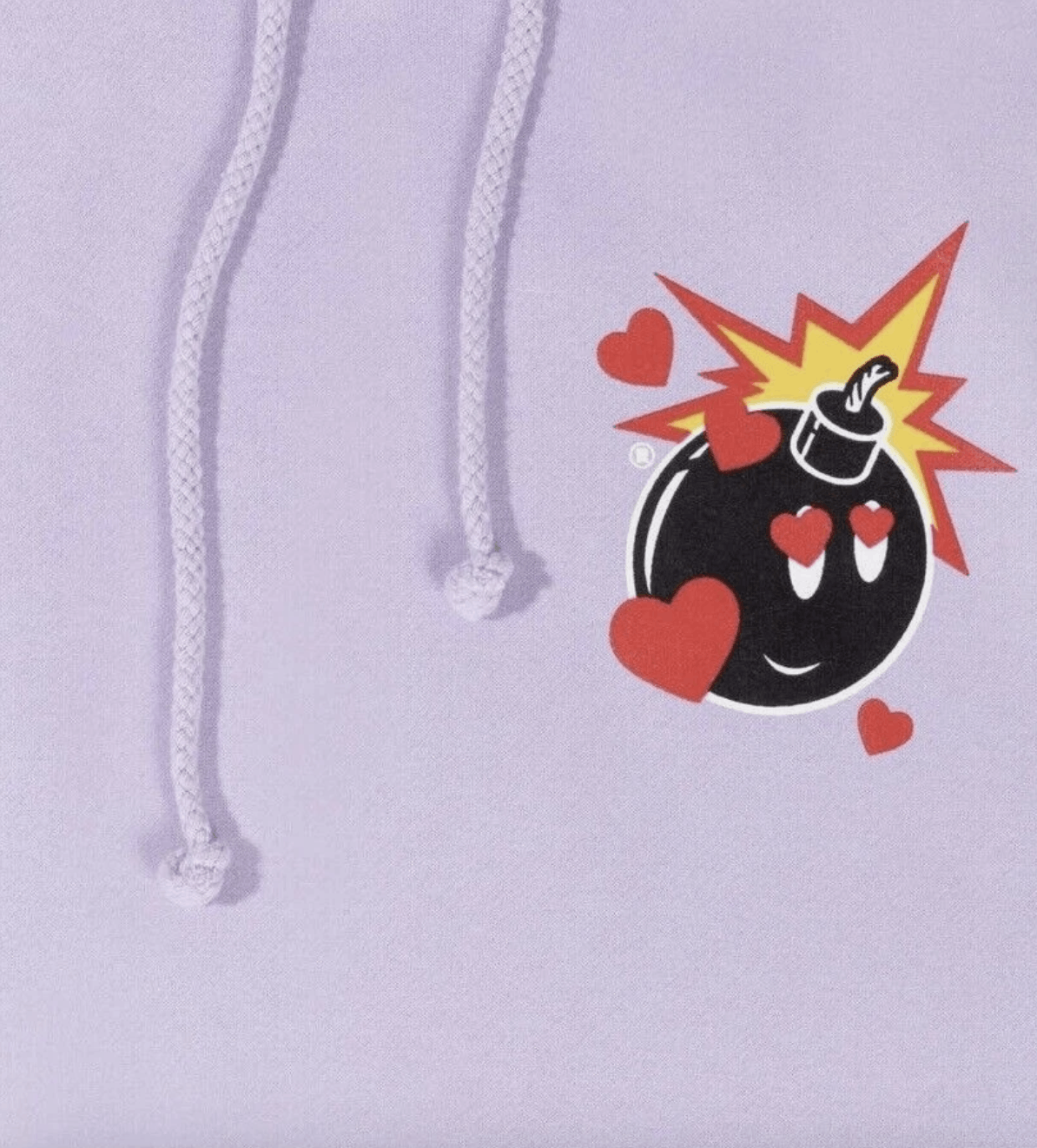 The Hundreds Adam in Love Hoodie (Adam Bomb Squad Exclusive) Lavender Size US XL / EU 56 / 4 - 3 Thumbnail