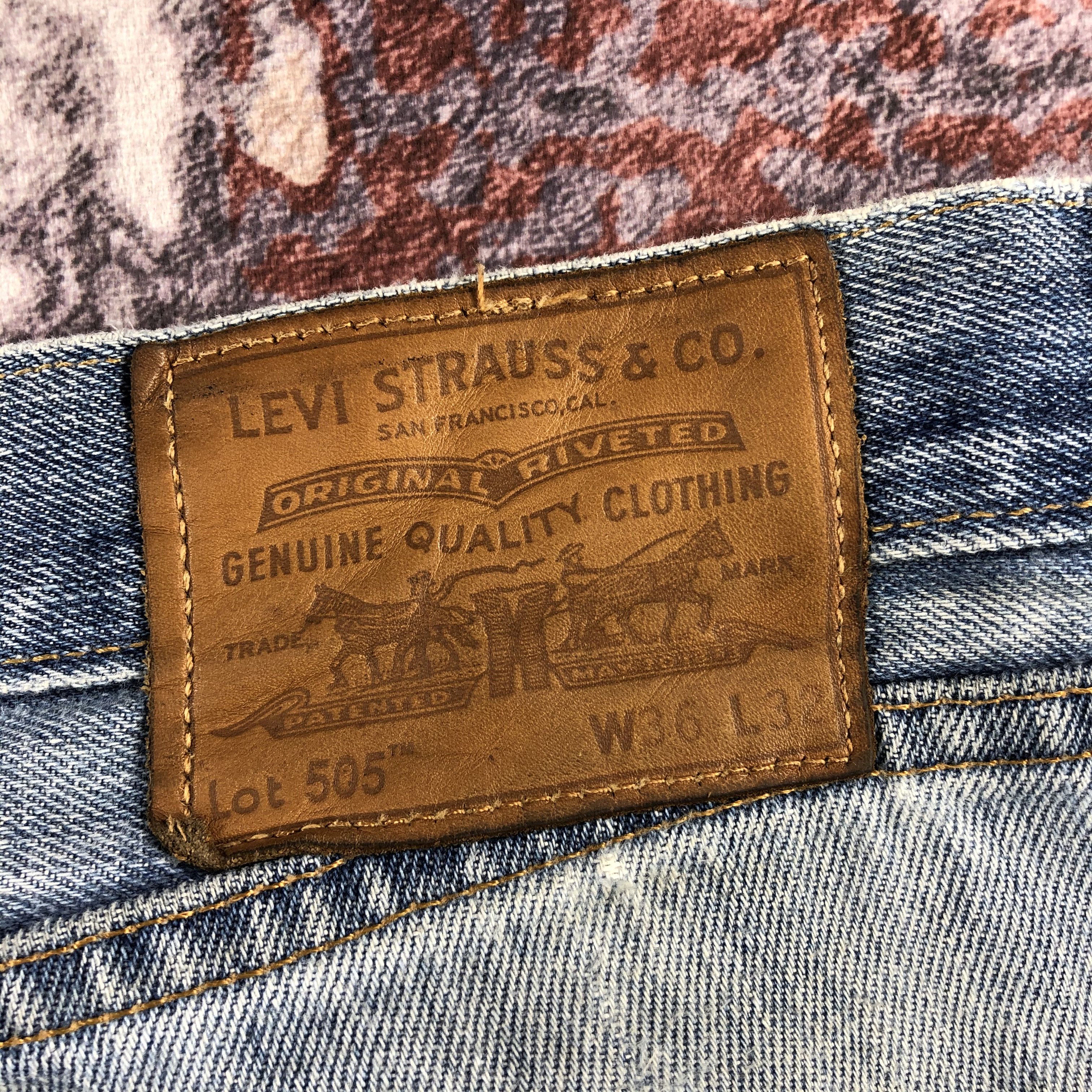 Levi's × Vintage Vintage Blue Wash Levis 505 Jeans-JM2303 Size US 39 - 8 Thumbnail