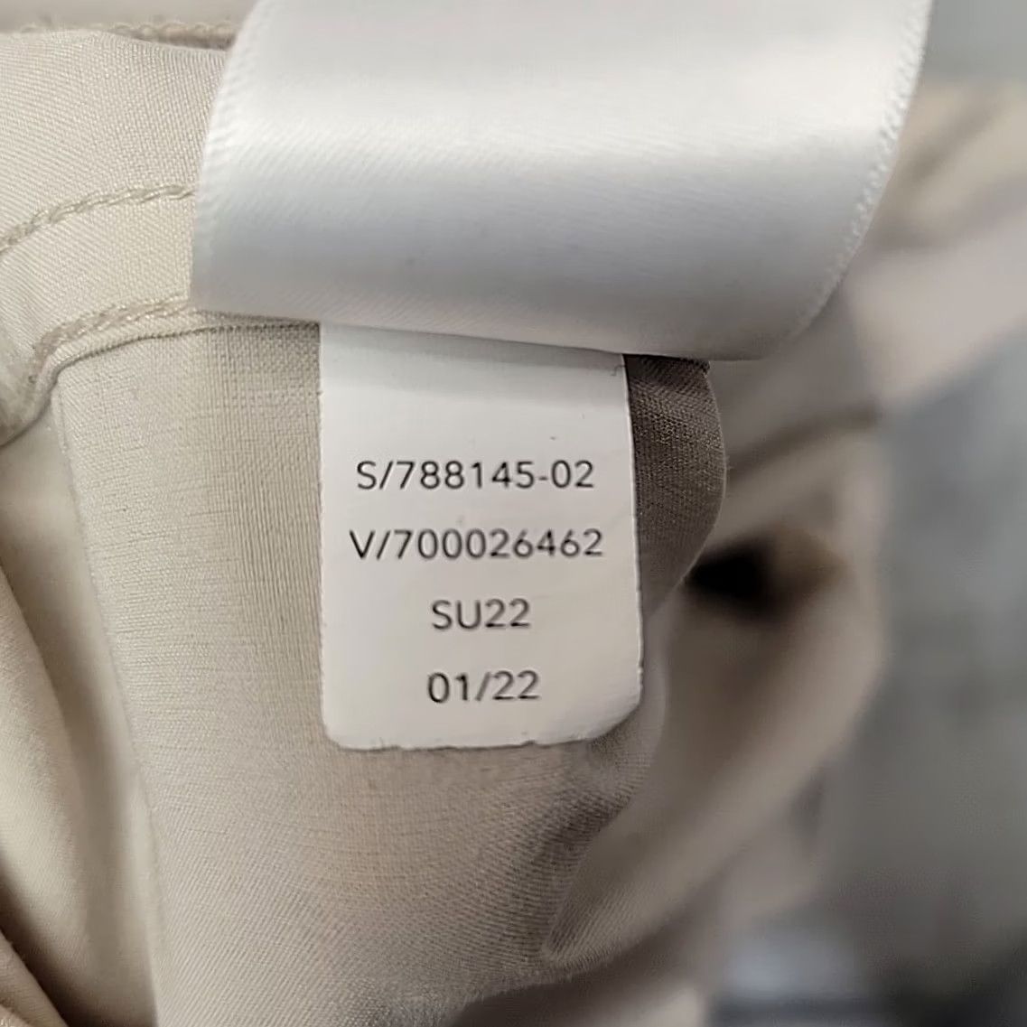 Athleta Athleta Attitude II Pant Womens 16 Beige Stretch Performance Jogger Comfort Easy Care Lightweight Spandex Polyester Solid 90s Sports USA Womens Size 38" / US 16 / IT 52 - 6 Thumbnail
