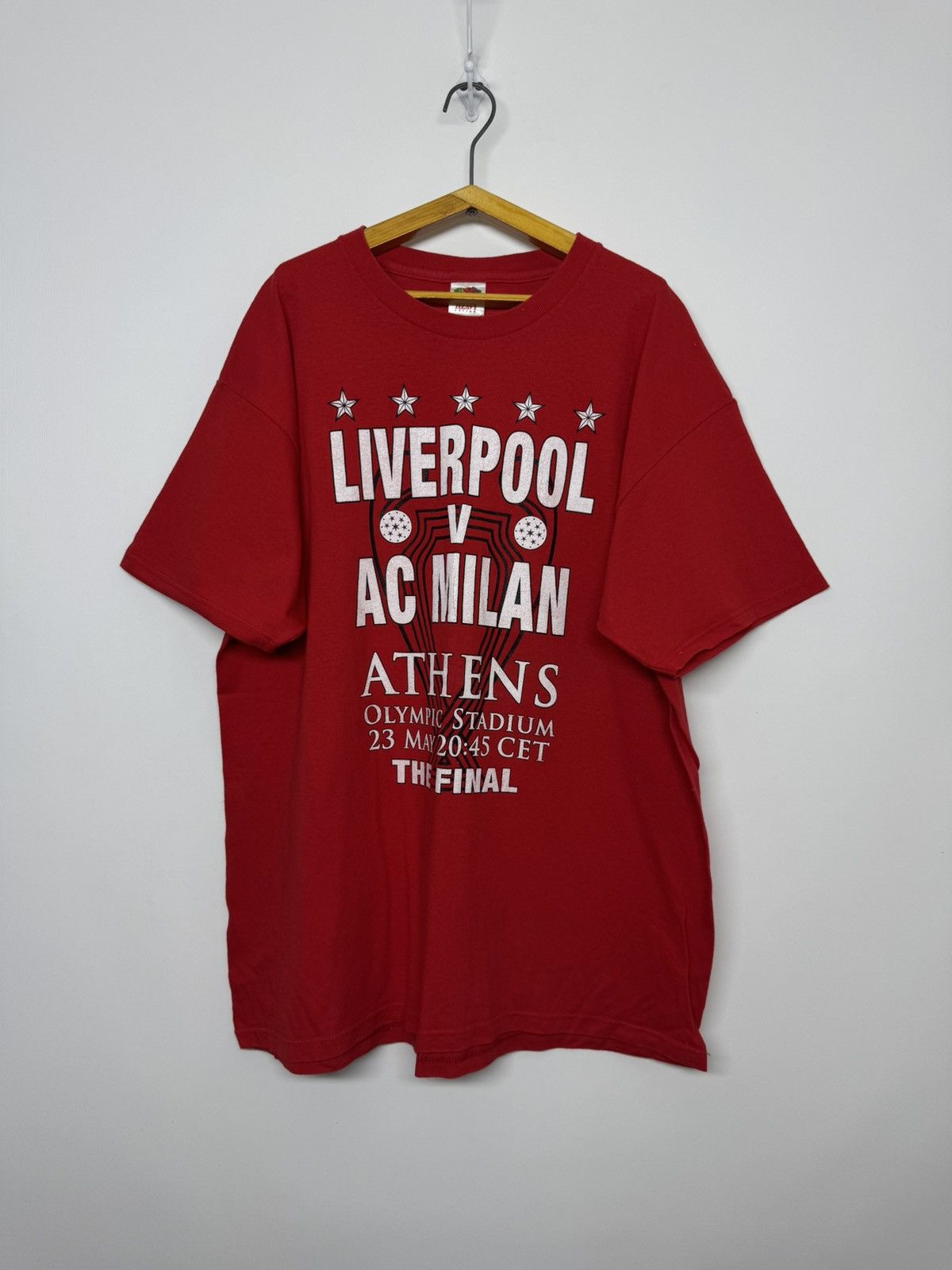 Fruit Of The Loom Vintage 00’s FC Liverpool Soccer Football Iconic T-Shirt Size US XL / EU 56 / 4 - 2 Thumbnail