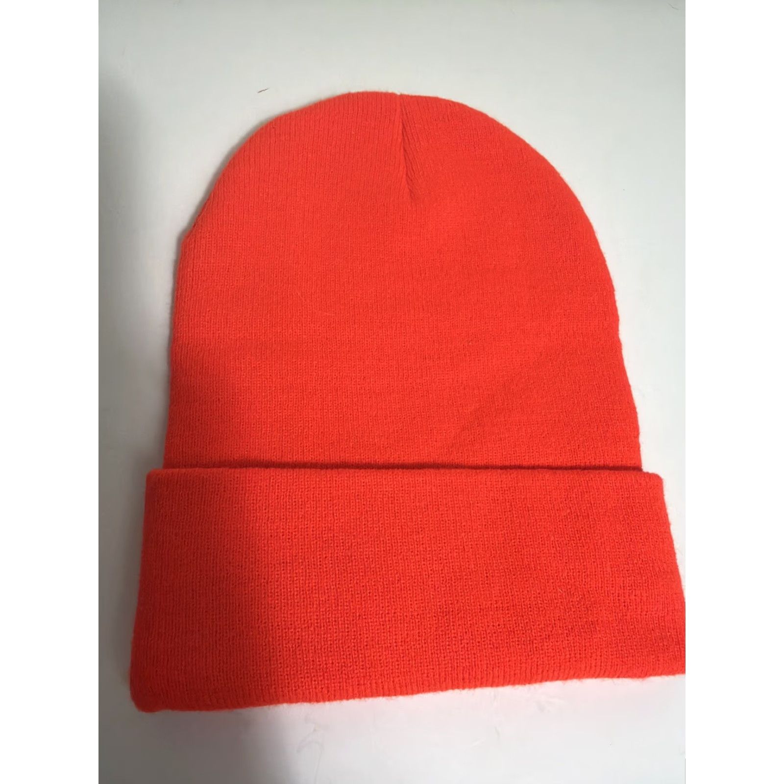 Carhartt Carhartt Beanie Safety Orange Acrylic One Size Embroidered “ledvance” Mens Size ONE SIZE - 6 Thumbnail